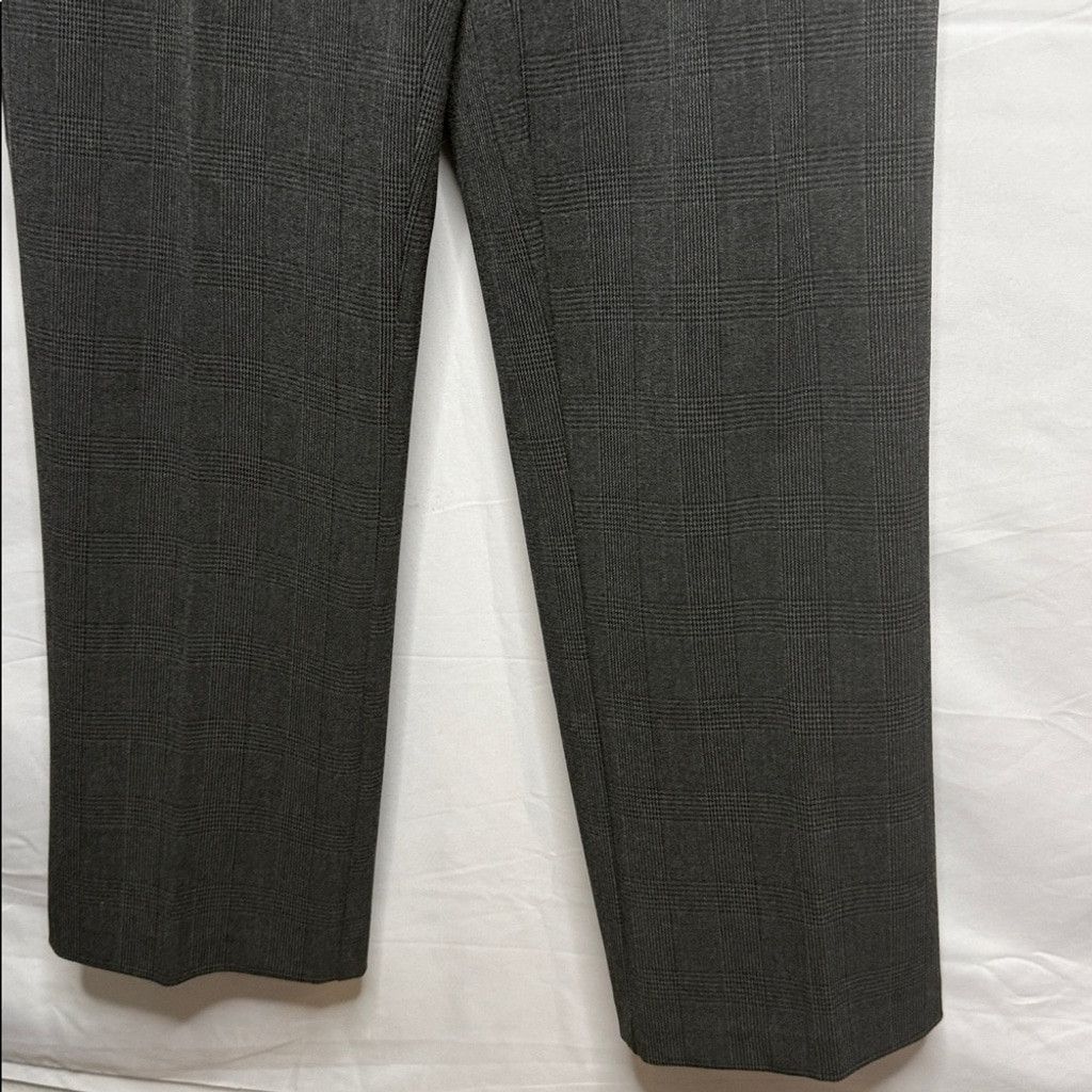 Joie NWOT Joie plaid gray wide leg high rise trousers pants sz 12 Size 34" / US 12 / IT 48 - 3 Thumbnail