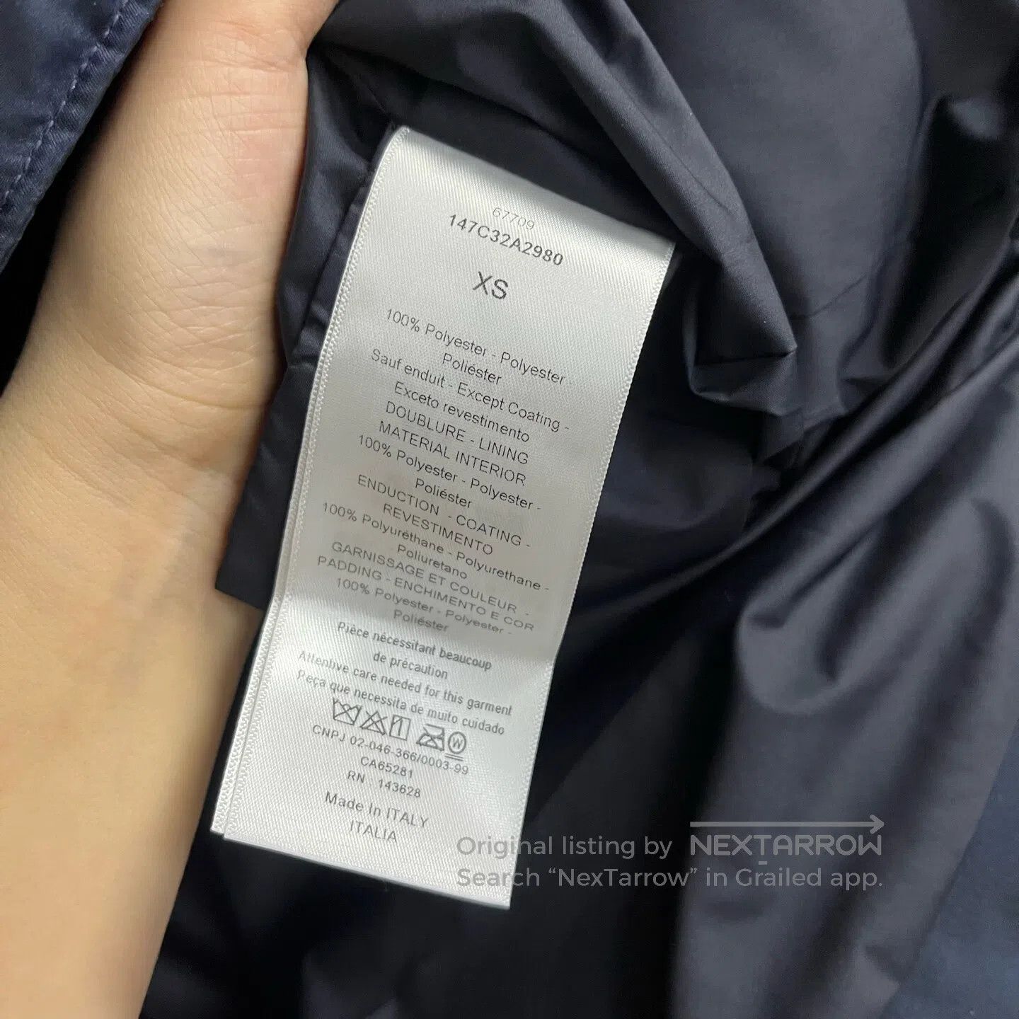 Dior Dior Five-star pattern single-row buttoned sleeveless down Size US XS / EU 42 / 0 - 5 Thumbnail