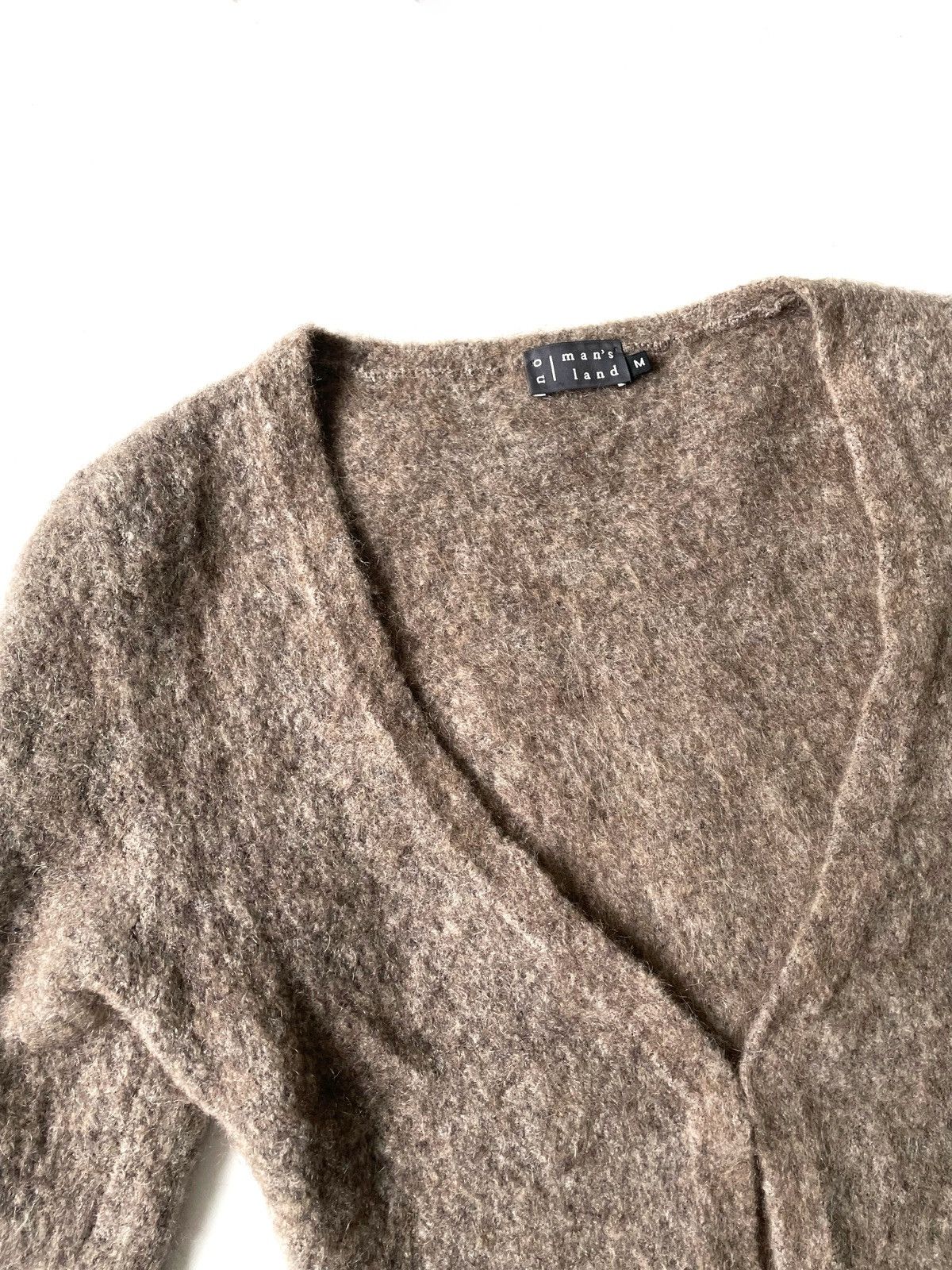 Other No Men’s Land Women Mohair Cardigan Brown Color Made Italy Size M / US 6-8 / IT 42-44 - 4 Thumbnail