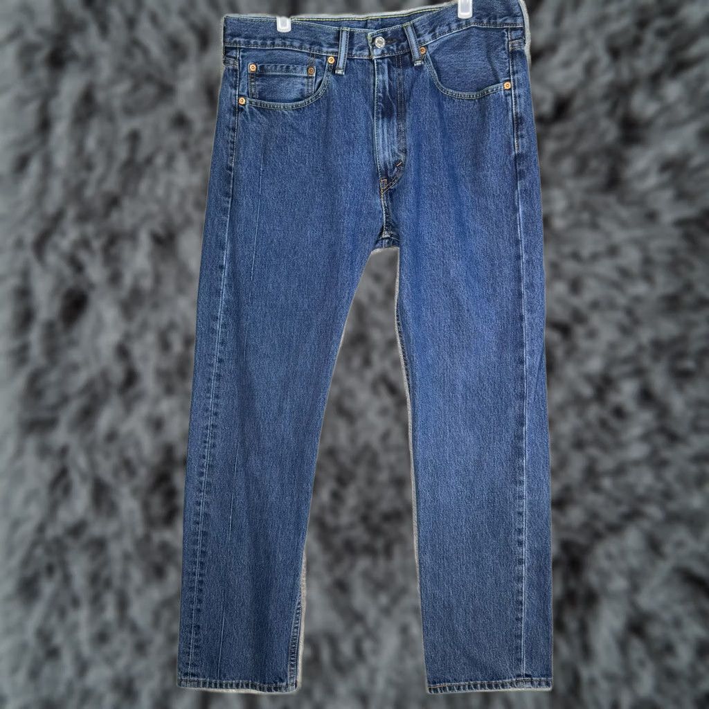 Levi's Levi's 559 Jeans Mens 32x32 Blue Straight Leg Relaxed Denim Pants 5-Pocket Classic Zip Mens Size US 32 / EU 48 - 1 Thumbnail