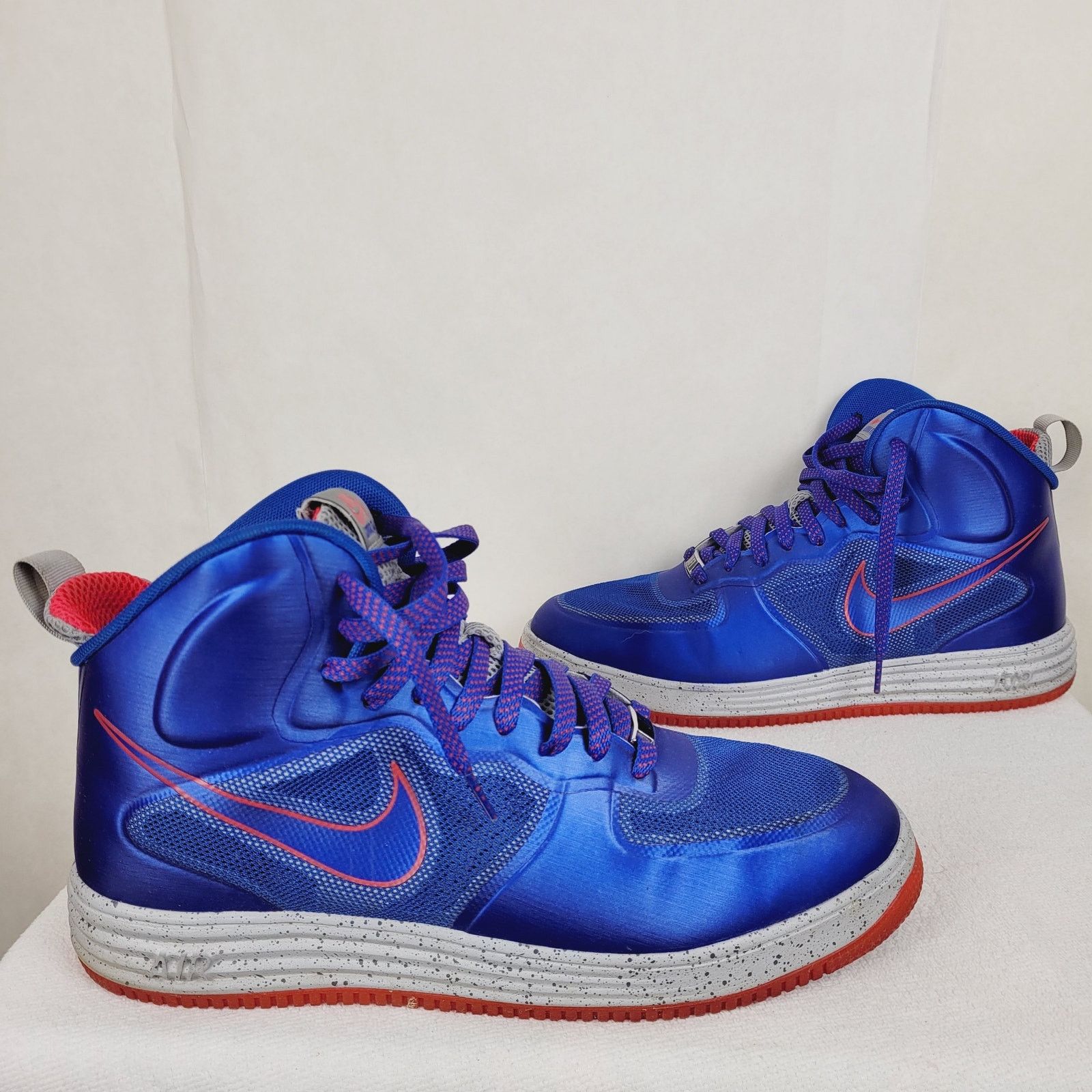Nike Nike Lunar Force 1 mid Game Royal blue mens Size 12 sneakers Size US 12 / EU 45 - 1 Thumbnail