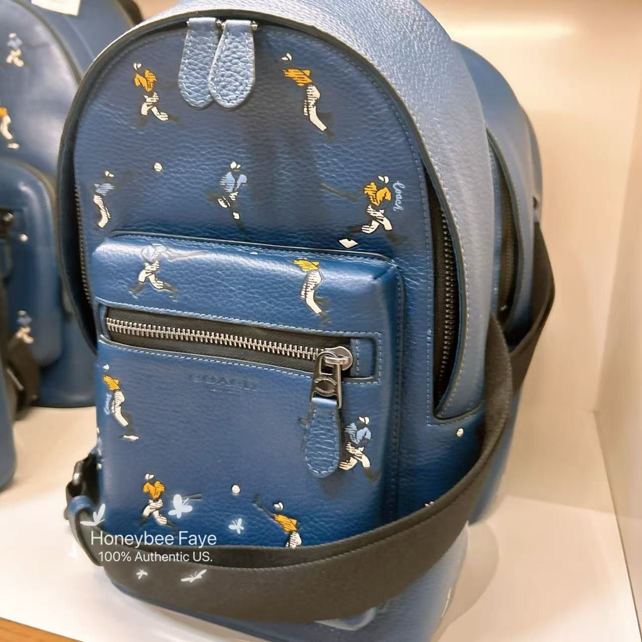 Coach West Pack With Baseball Print CAX48 Size ONE SIZE - 2 Thumbnail