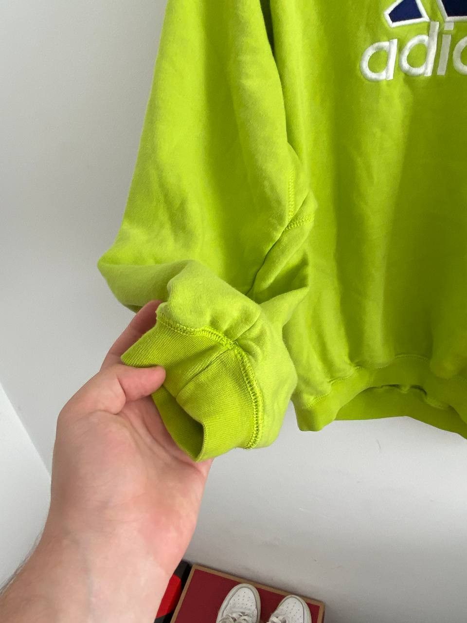 Adidas × Vintage Vintage Adidas Sweatshirt Big Logo 90's Size US M / EU 48-50 / 2 - 5 Thumbnail