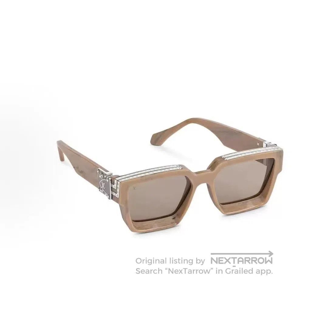 Louis Vuitton Louis Vuitton Millionaire Beige Marble Sunglasses. Size ONE SIZE - 6 Thumbnail