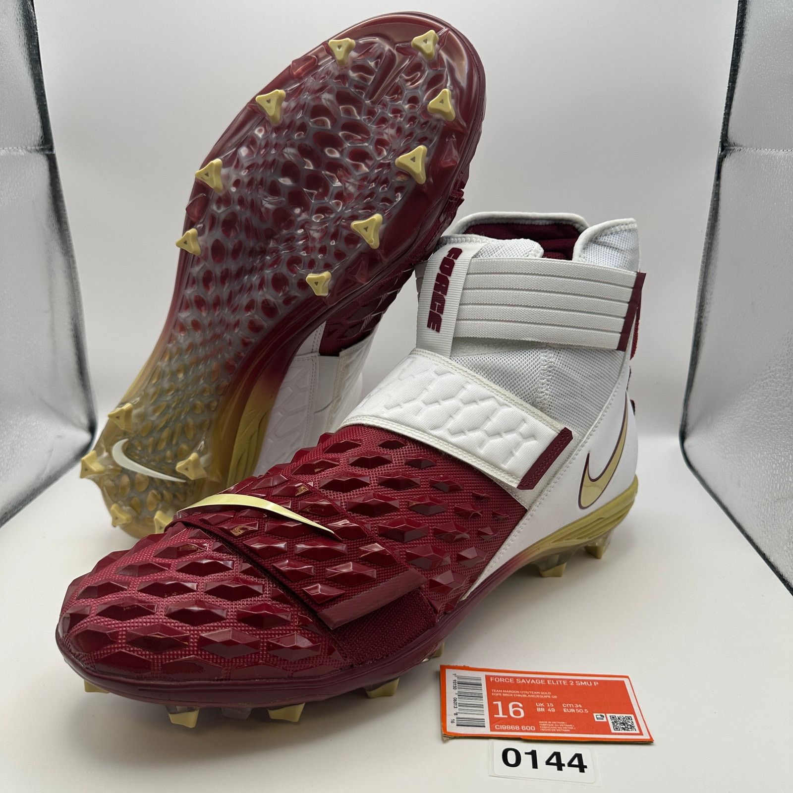 Nike NIKE Mens 16 Force Savage Elite 2 Football Florida State Size US 15 / EU 48 - 1 Thumbnail