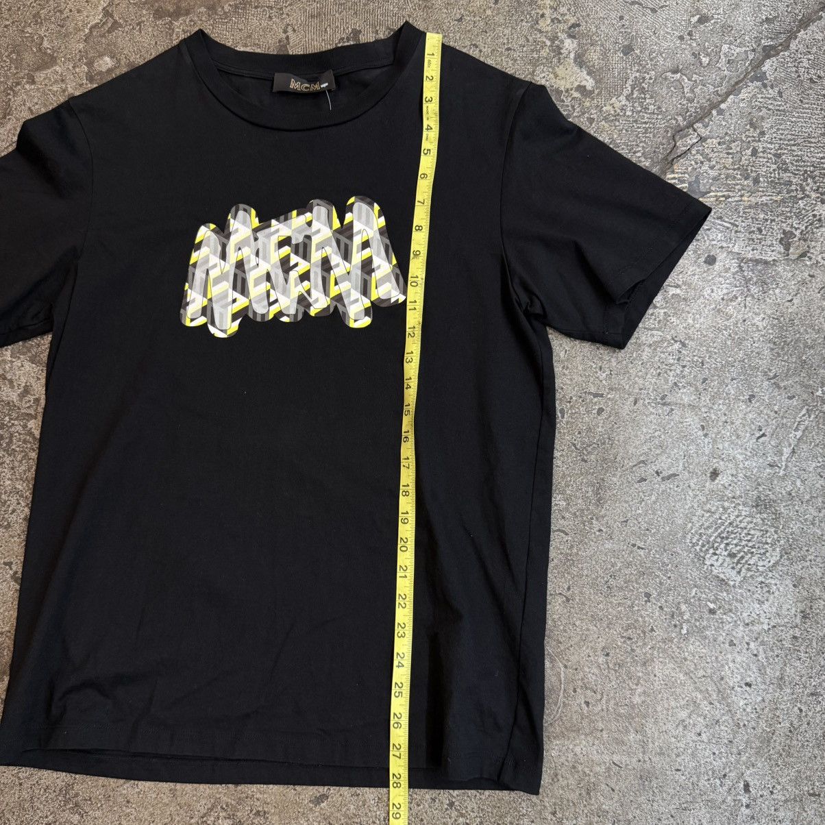 MCM MCM Black and Green Logo Shirt Size US M / EU 48-50 / 2 - 7 Thumbnail