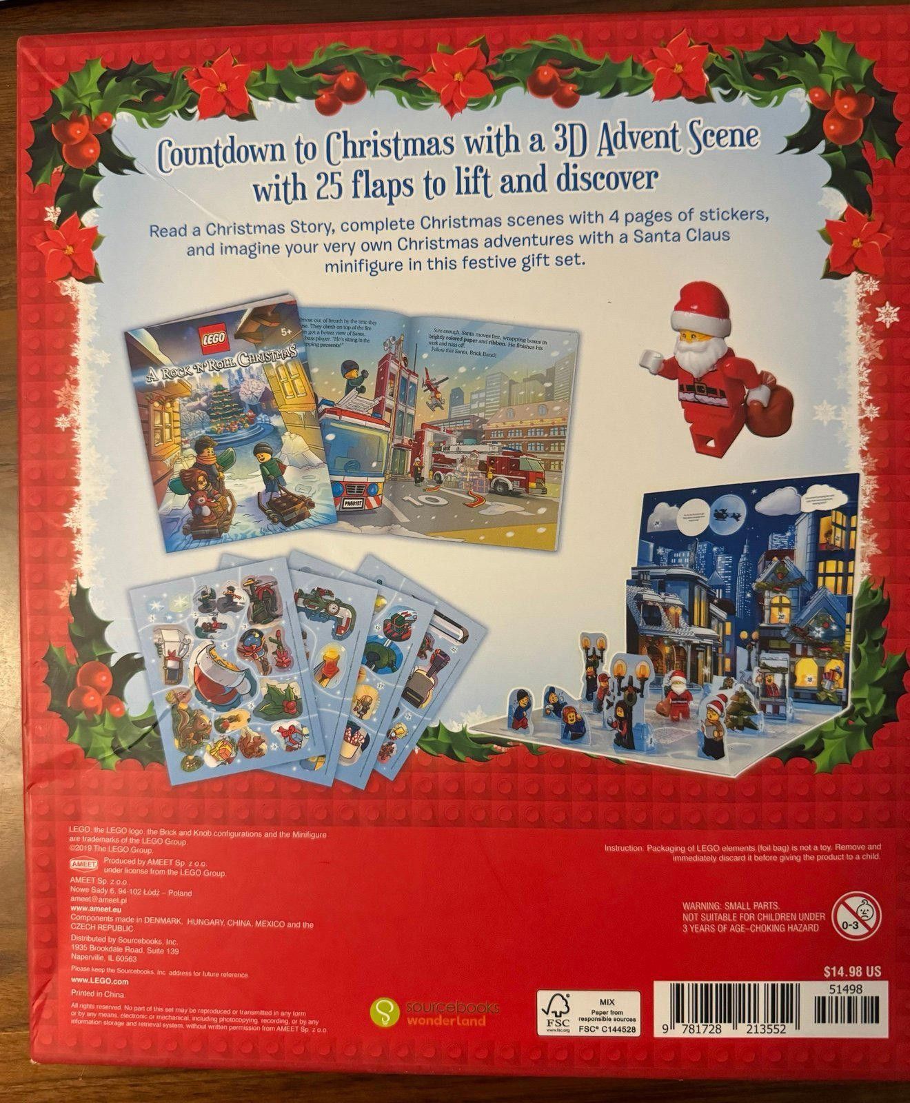 LEGO NEW LEGO Countdown to Christmas Advent Scene Calendar Size ONE SIZE - 7 Thumbnail