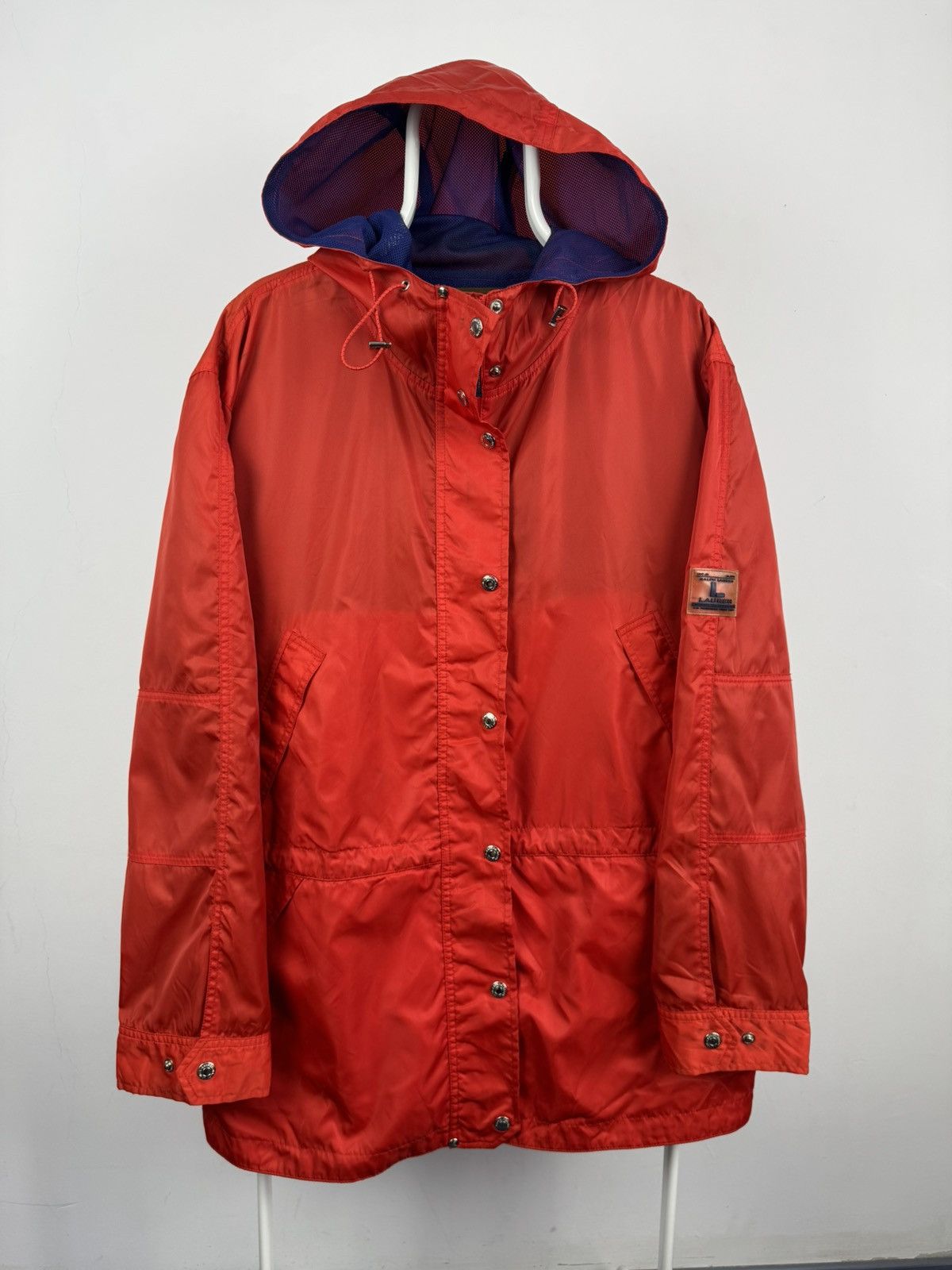 Polo Ralph Lauren Vintage Lauren Ralph Lauren Orange Rain Coat Jacket Size US L / EU 52-54 / 3 - 1 Thumbnail
