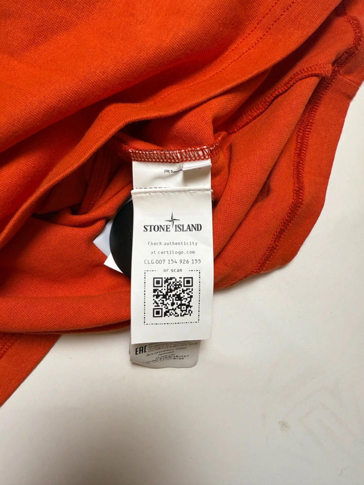 Stone Island Stone island Back logo marina red long sleeve t-shirt Size US M / EU 48-50 / 2 - 7 Thumbnail