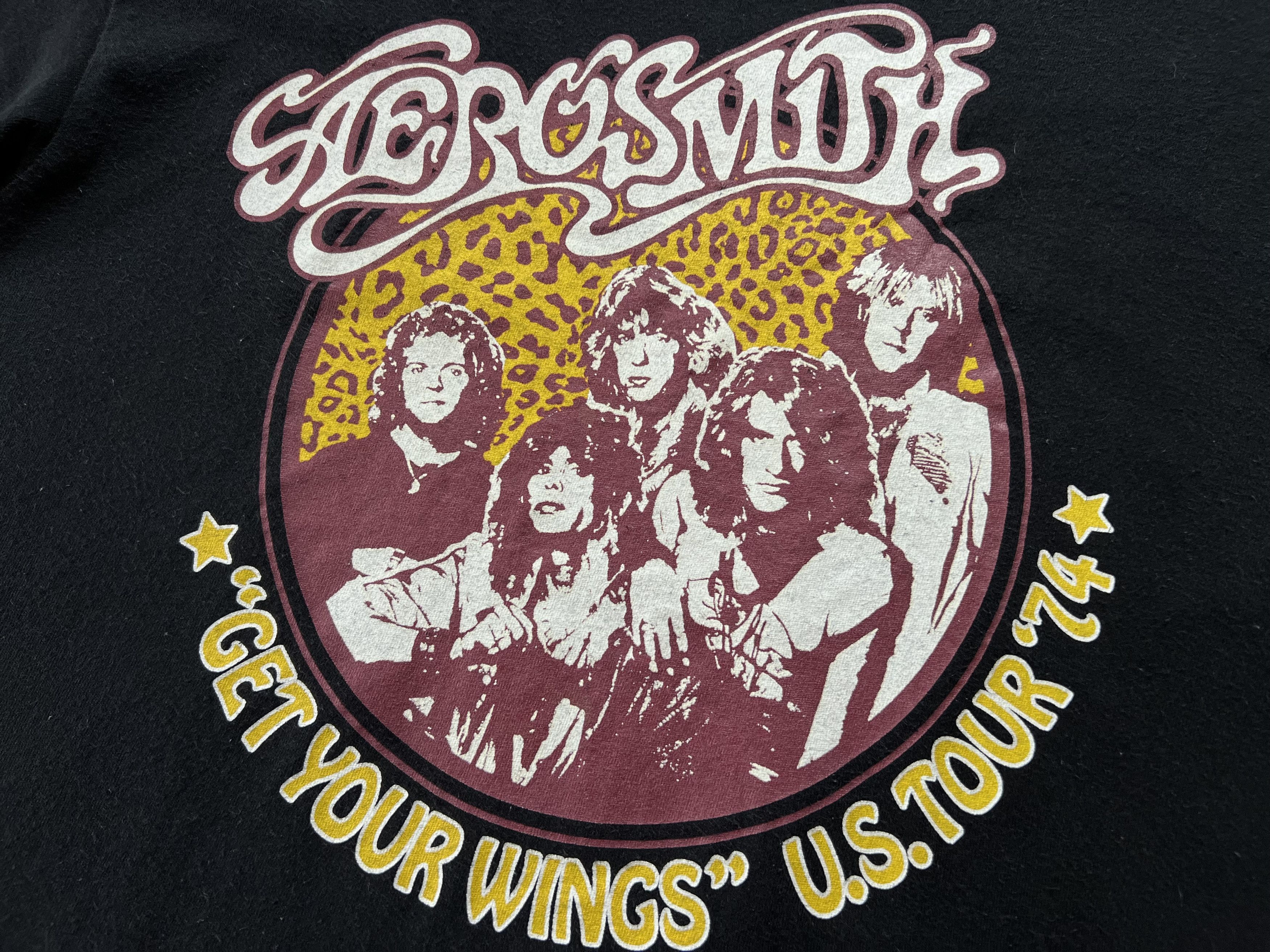 Aerosmith Get Your Wings Tour 2022 T Shirt
