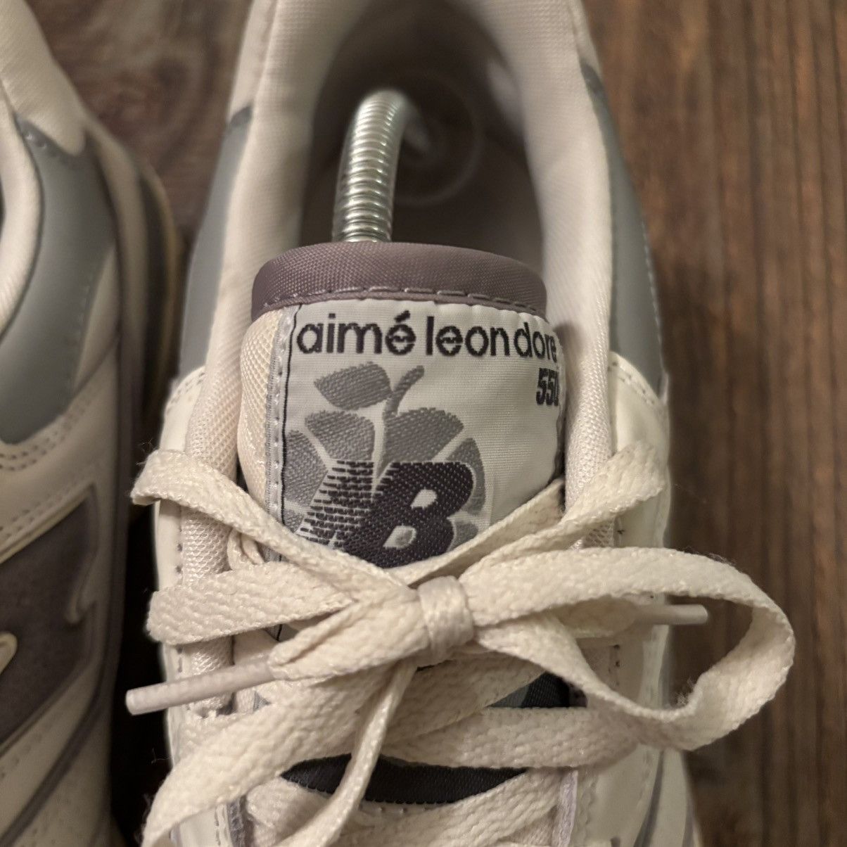 New Balance New Balance x Aime Leon Dore 550 White Grey Size US 10.5 / EU 43-44 - 7 Thumbnail