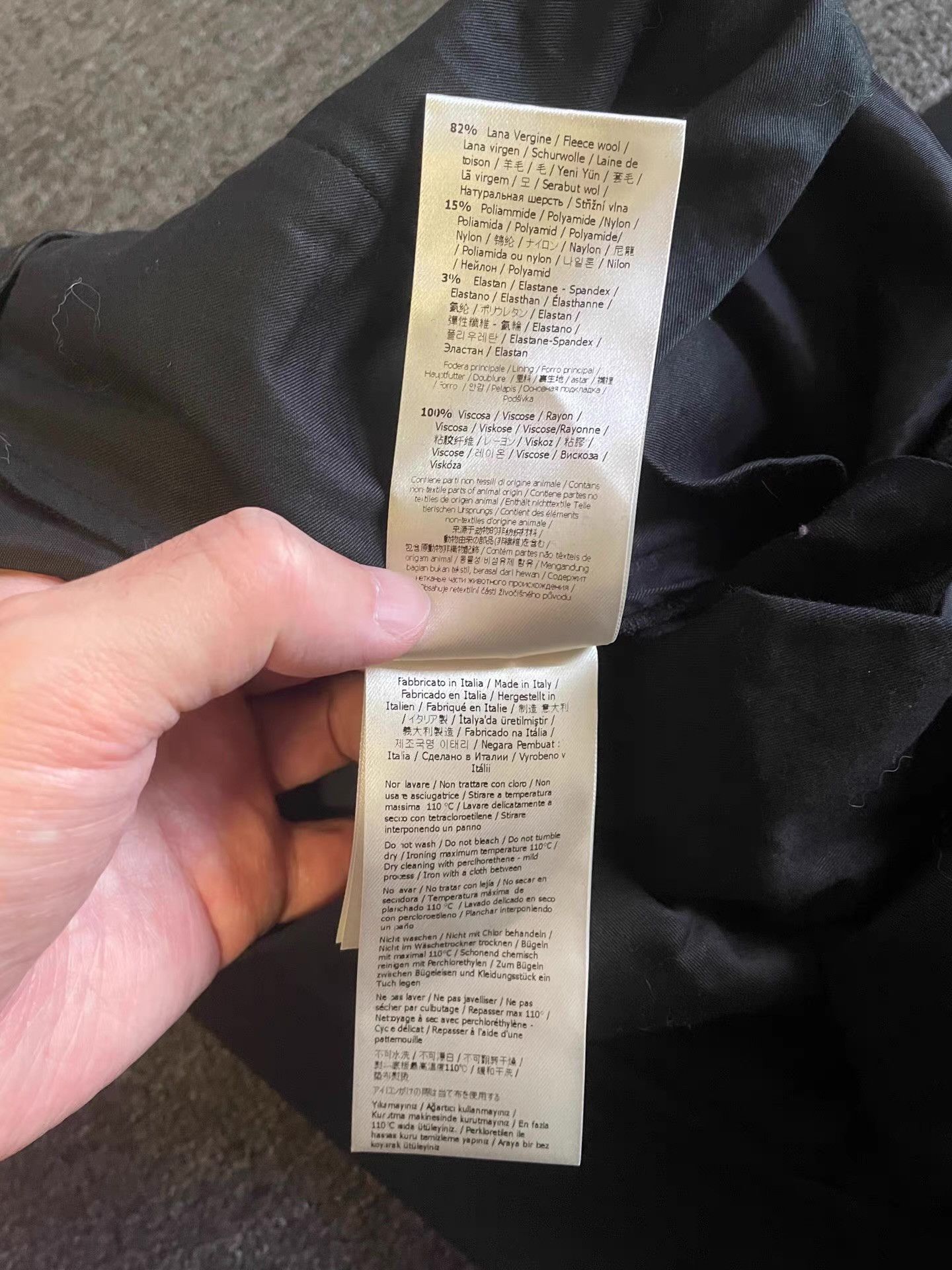 Fendi Fendi black casual pants Q4 Size US 34 / EU 50 - 8 Thumbnail
