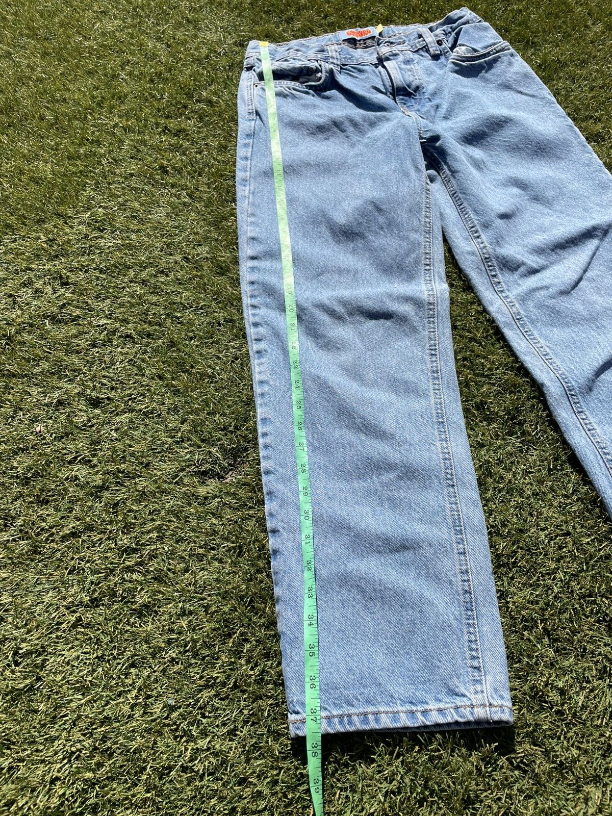 Empyre Empyre Jeans 28 Baggy Fit Blue Distressed Denim Relaxed Y2K Size US 28 / EU 44 - 4 Thumbnail