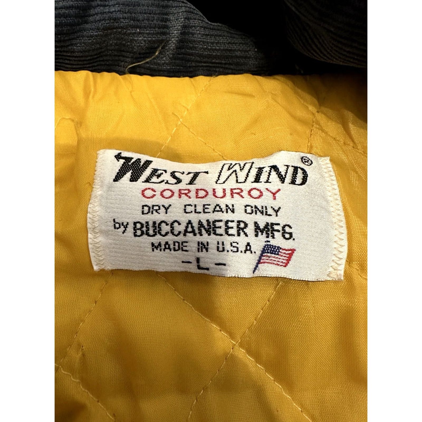 Vintage VINTAGE PBA Corduroy Jacket Large Hamden Police 80s Blue Mens Size US L / EU 52-54 / 3 - 4 Thumbnail
