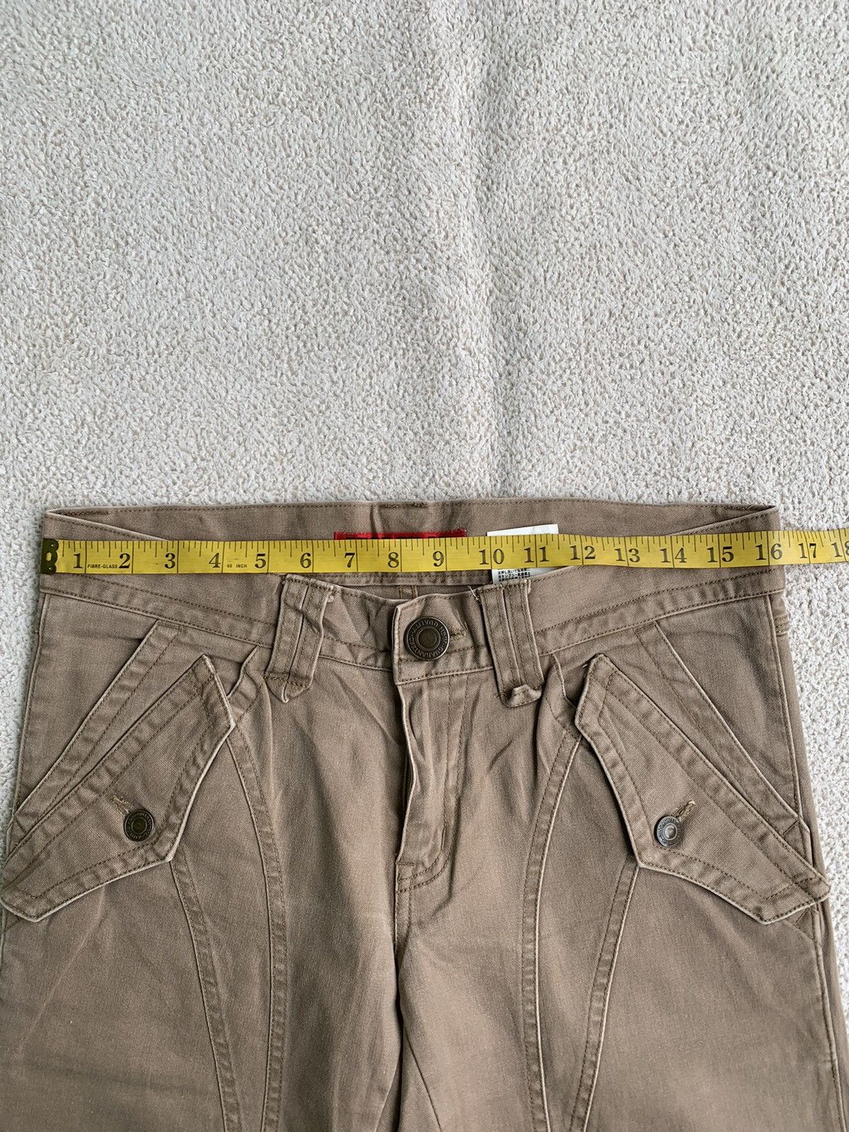 In The Attic × Morgan Homme × Tornado Mart VTG 00s EDGE ON ALL Flared Jeans If six Was Nine Style Size US 30 / EU 46 - 10 Thumbnail