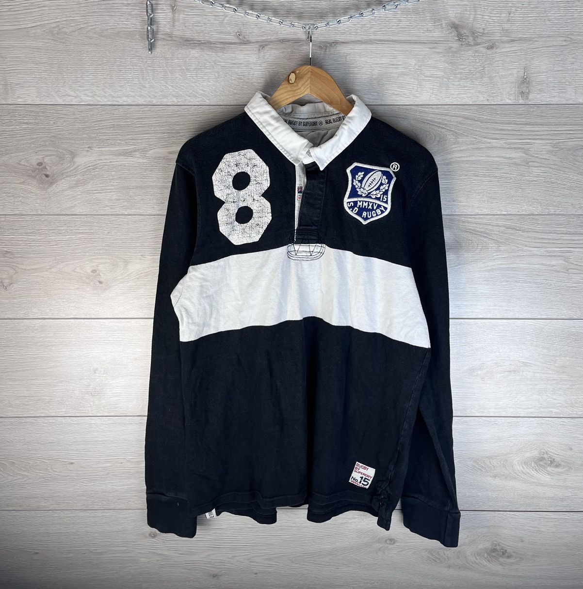 Superdry Men’s long sleeve Superdry size M rugby Size US M / EU 48-50 / 2 - 1 Thumbnail