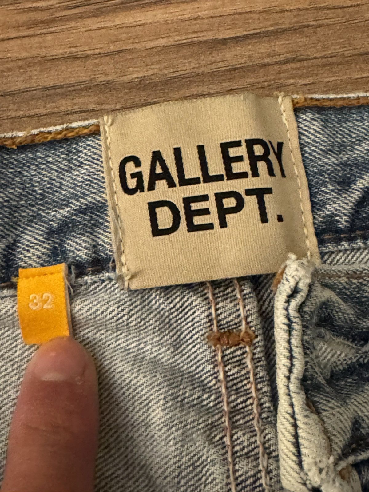 Gallery Dept. Gallery Dept - Ken Denim (Indigo) Size US 32 / EU 48 - 10 Thumbnail