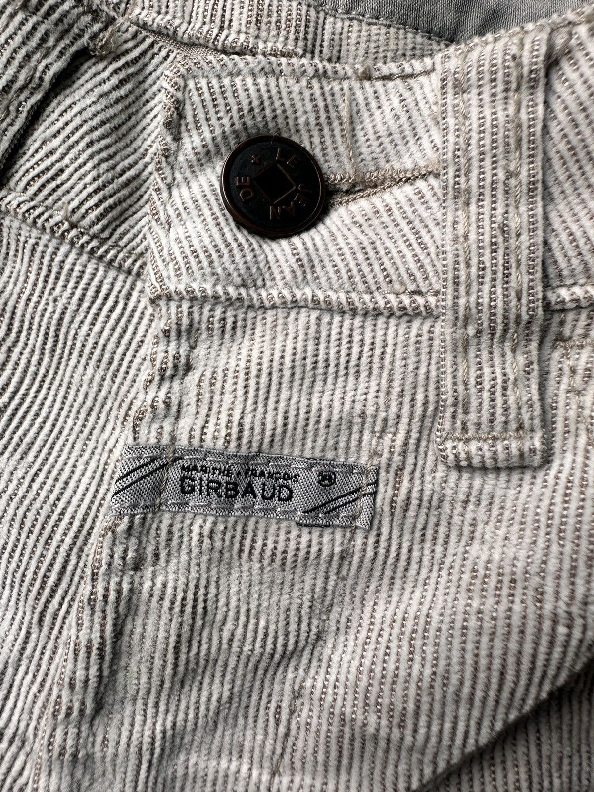 Marithe + Francois Girbaud × Vintage Vintage Marithe Francois Girbaud Flare Corduroy Pants Size 28" / US 6 / IT 42 - 6 Thumbnail