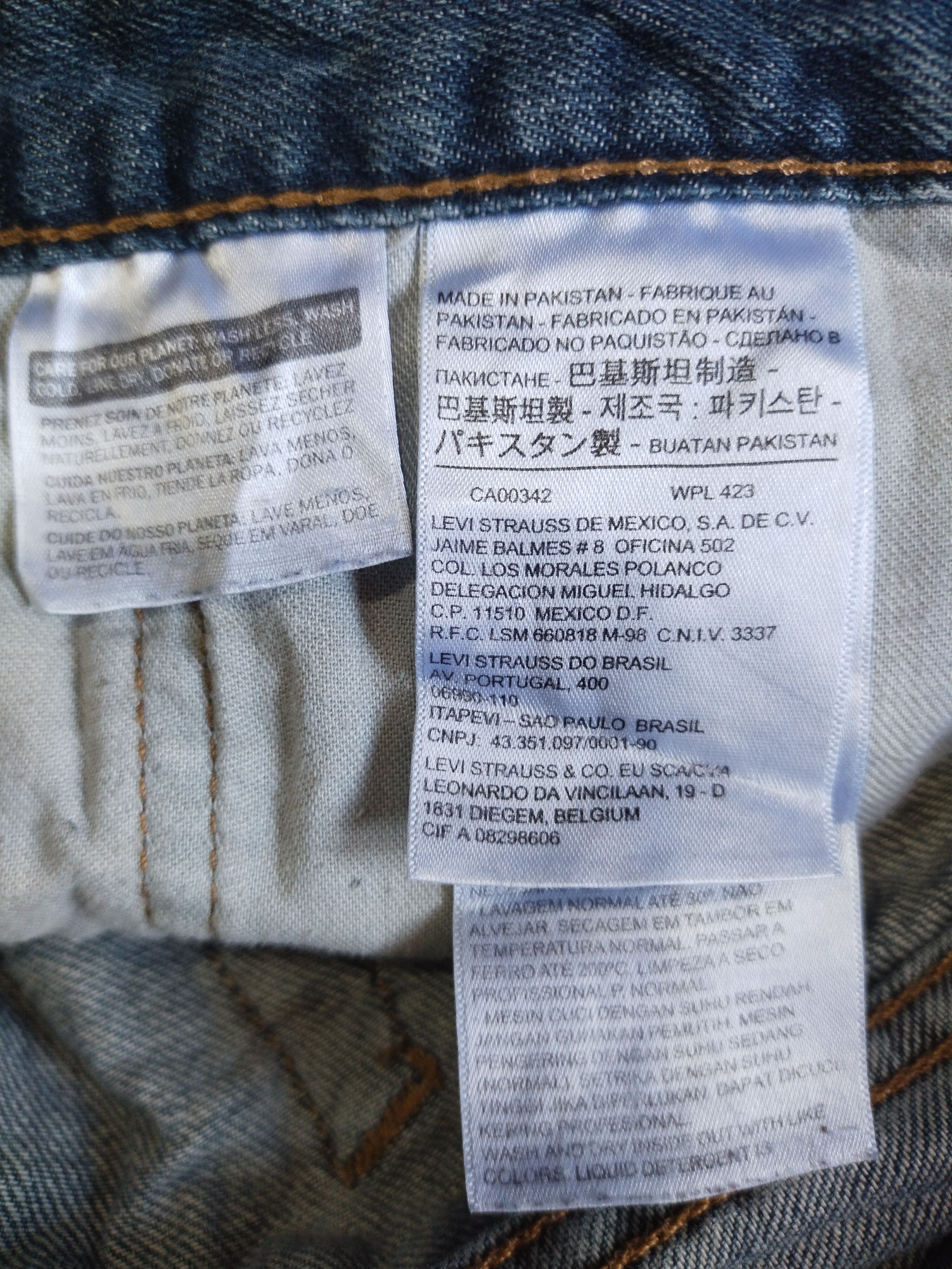 Levi's × Vintage Jeans Levis 559 Sz 44" Size US 44 / EU 60 - 17 Thumbnail