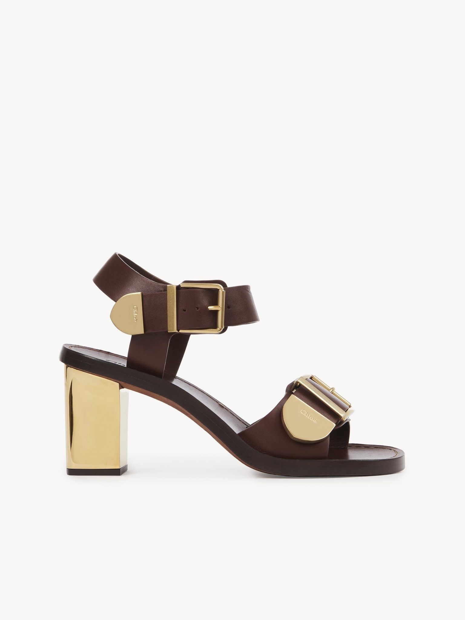 o1loc1c0325 CHC23 Rebecca Sandals in Brunet Brown