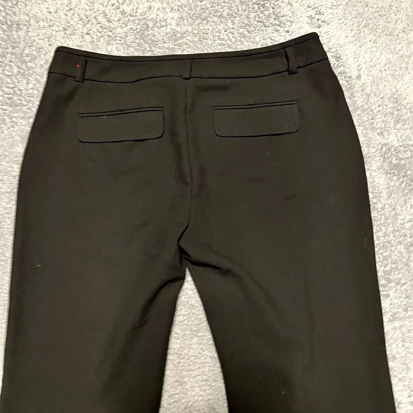 Trina Turk VINTAGE Trina Turk Pants Womens 6 Black Straight Dress Work Ladies Pants 32x31 Size 28" / US 6 / IT 42 - 4 Thumbnail