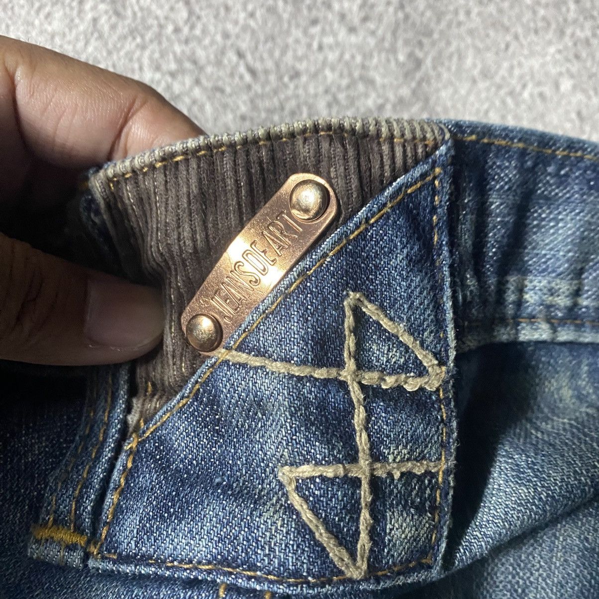 Japanese Brand Vintage Jeans De Art Japan Rusty rare Design Size US 33 - 11 Thumbnail