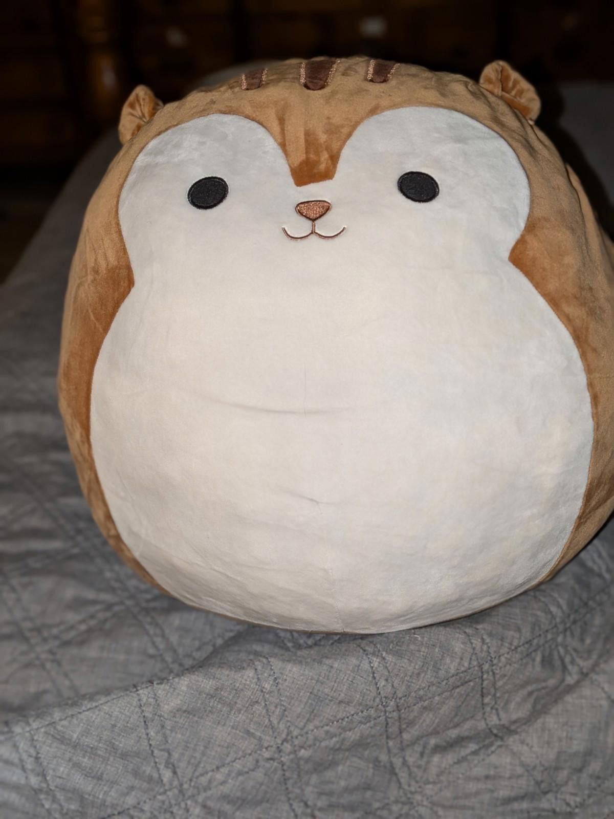 Designer Rare Sawyer the Squirrel 16" Squishmallow Stuffed Animal Size ONE SIZE - 1 Thumbnail