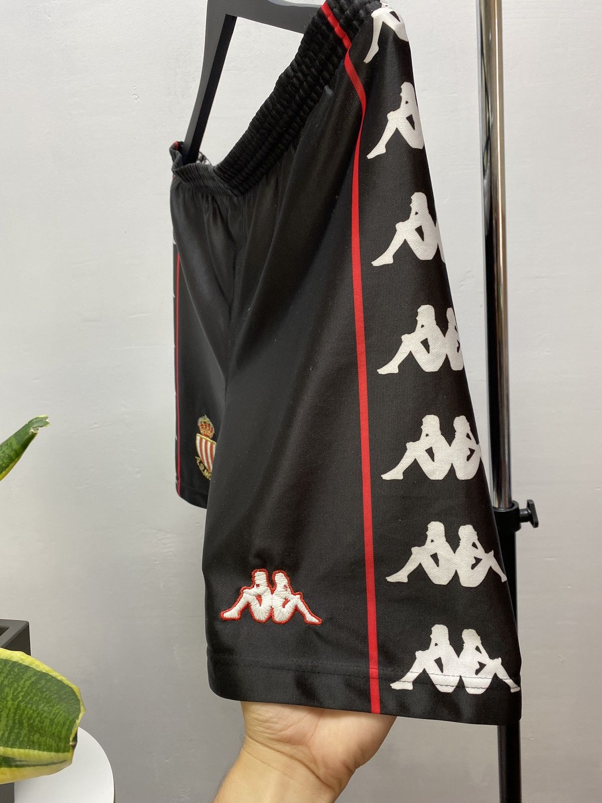 Kappa × Vintage AS Monaco Kappa 2000 2001 Away Soccer Shorts Size US 36 / EU 52 - 5 Thumbnail