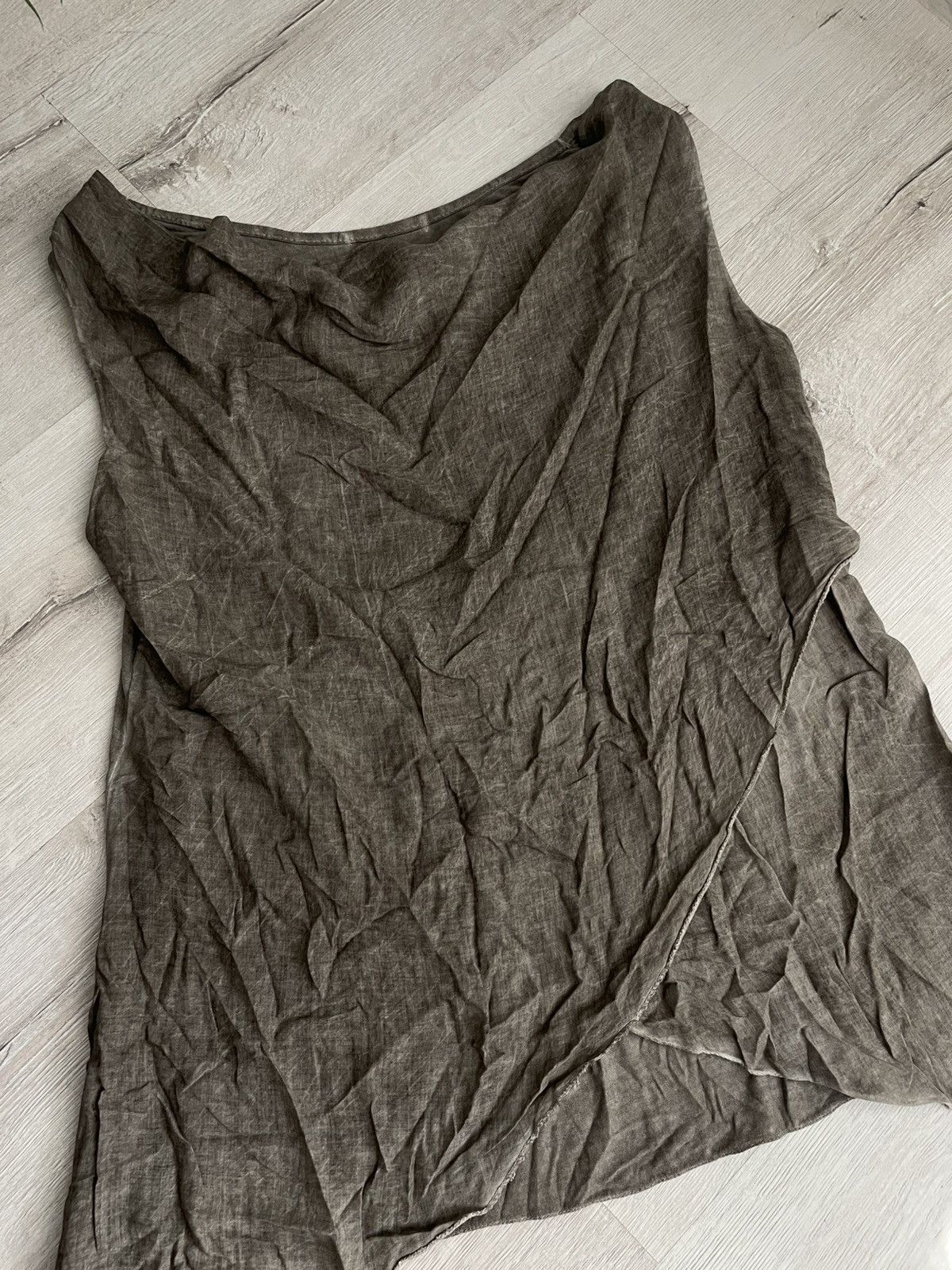 20471120 × If Six Was Nine Vintage Abstract Viscose Tank Top Y2k 2000s Cyber Punk Size M / US 6-8 / IT 42-44 - 5 Thumbnail
