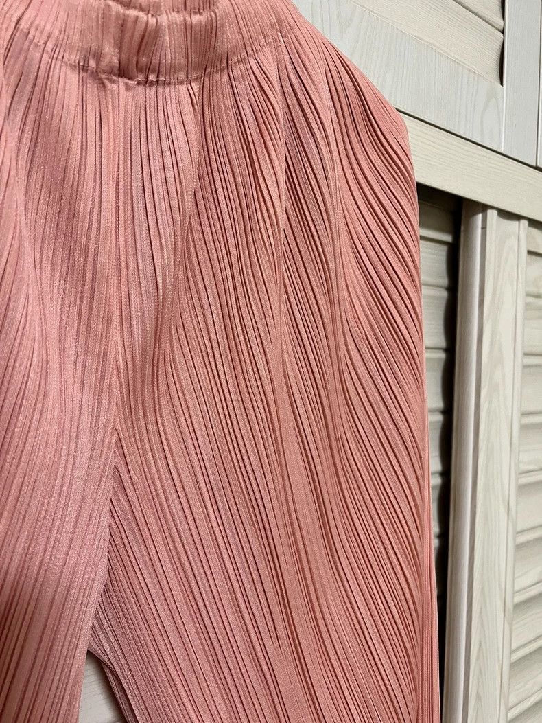 Issey Miyake issey miyake size:3 Pink pleated pants Size 42" / US 20 - 3 Thumbnail