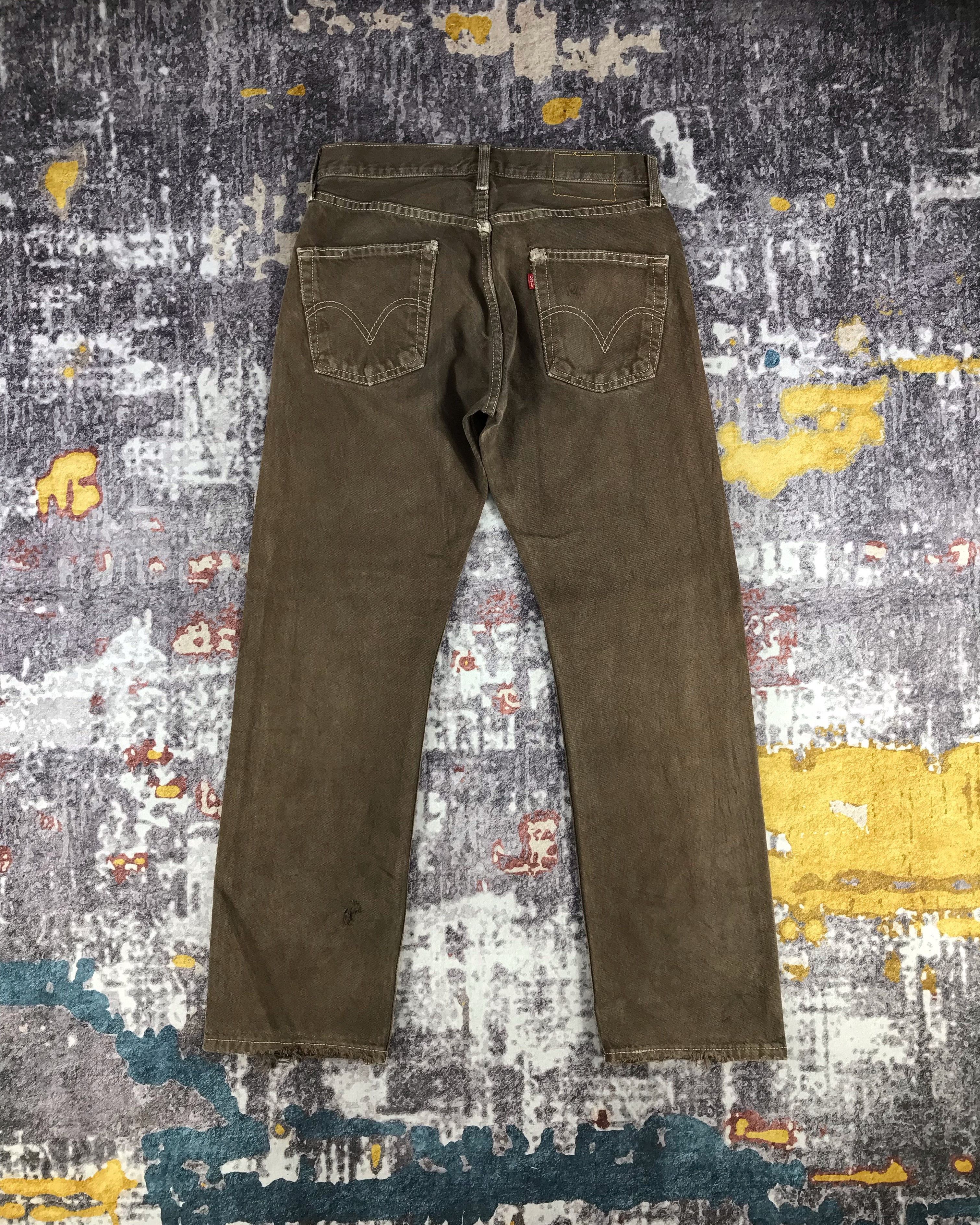 Levi's × Vintage 90s Vintage Levis 501 Jeans-JM2492 Size US 31 - 2 Thumbnail