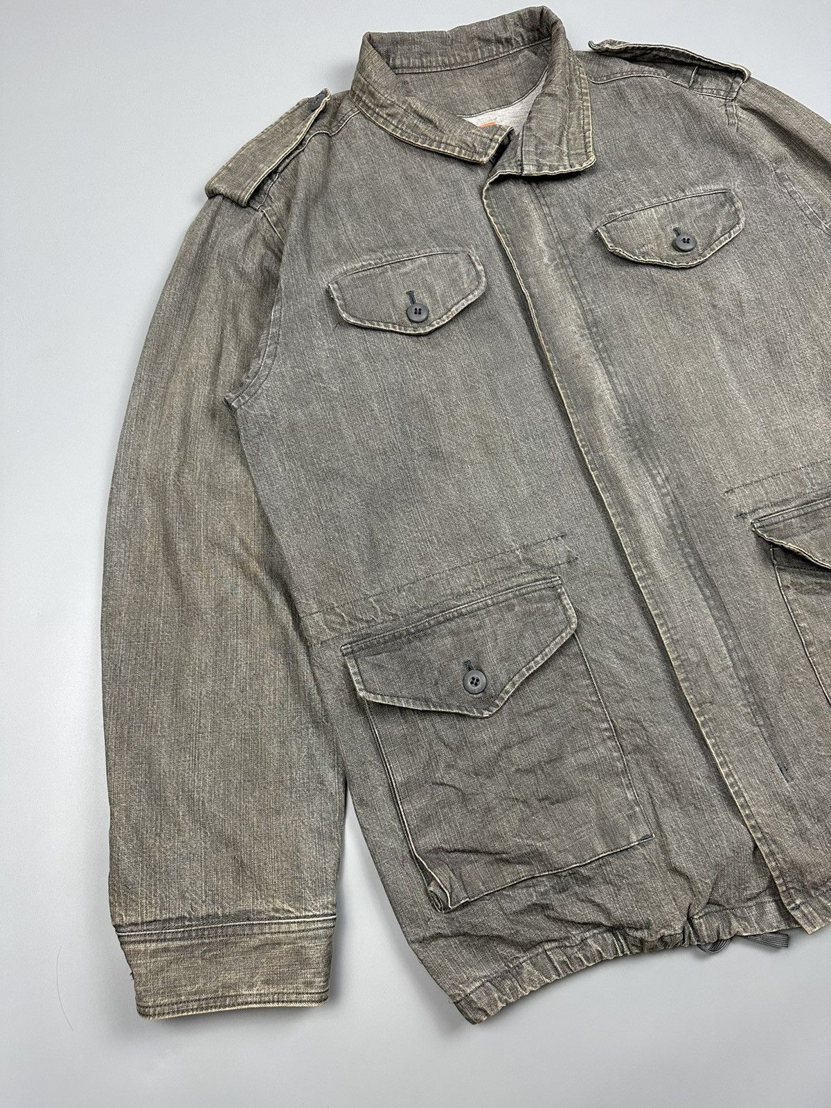 Japanese Brand Vintage Mackdaddy Midi Denim Jacket Size US XXL / EU 58 / 5 - 4 Thumbnail