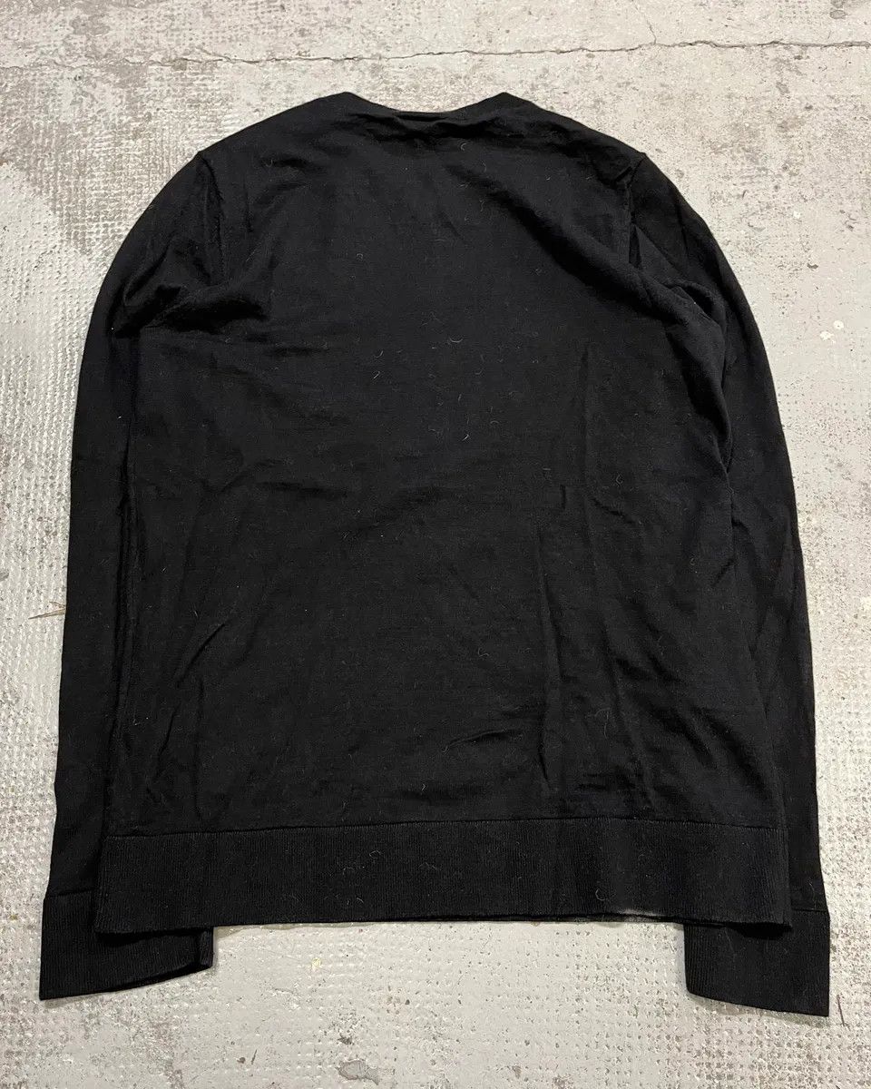 Chanel Chanel Head Shoulder Buttons Black Wool Sweater Size M / US 6-8 / IT 42-44 - 8 Thumbnail