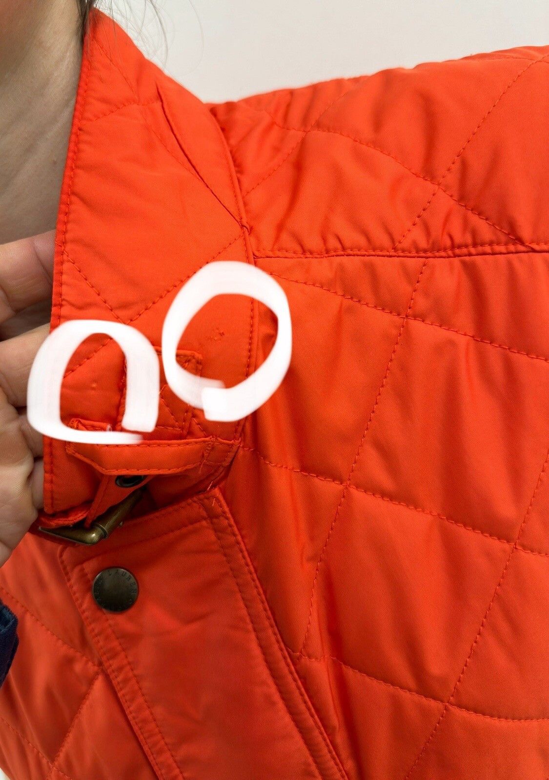 Polo Ralph Lauren Polo Ralph Lauren Gilet Orange Quilted Lightweight Snap Size US XL / EU 56 / 4 - 6 Thumbnail