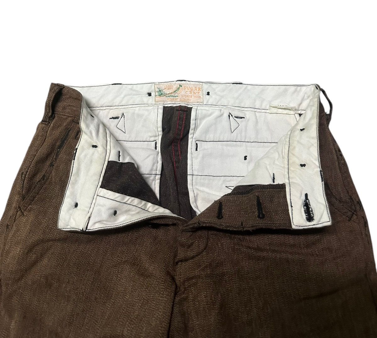 Sugar Cane Sugar cane buckle back distressed style jeans s30 Size US 30 / EU 46 - 6 Thumbnail