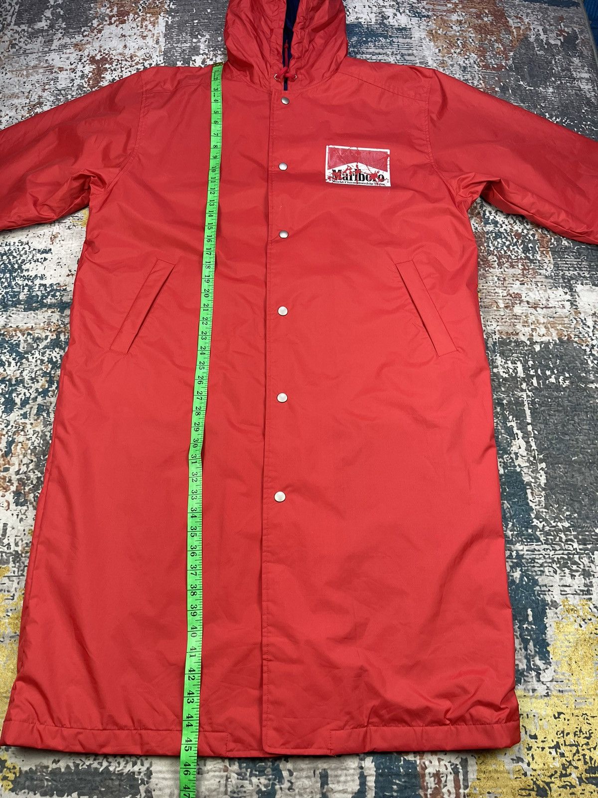 Marlboro Vintage Marlboro Warmer Fleece Lining Hooded Jacket Size US L / EU 52-54 / 3 - 11 Thumbnail