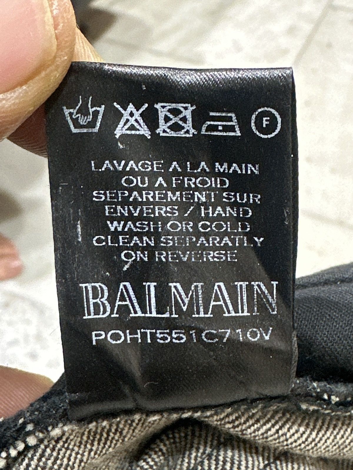 Balmain Balmain paris biker jeans Size US 33 - 3 Thumbnail