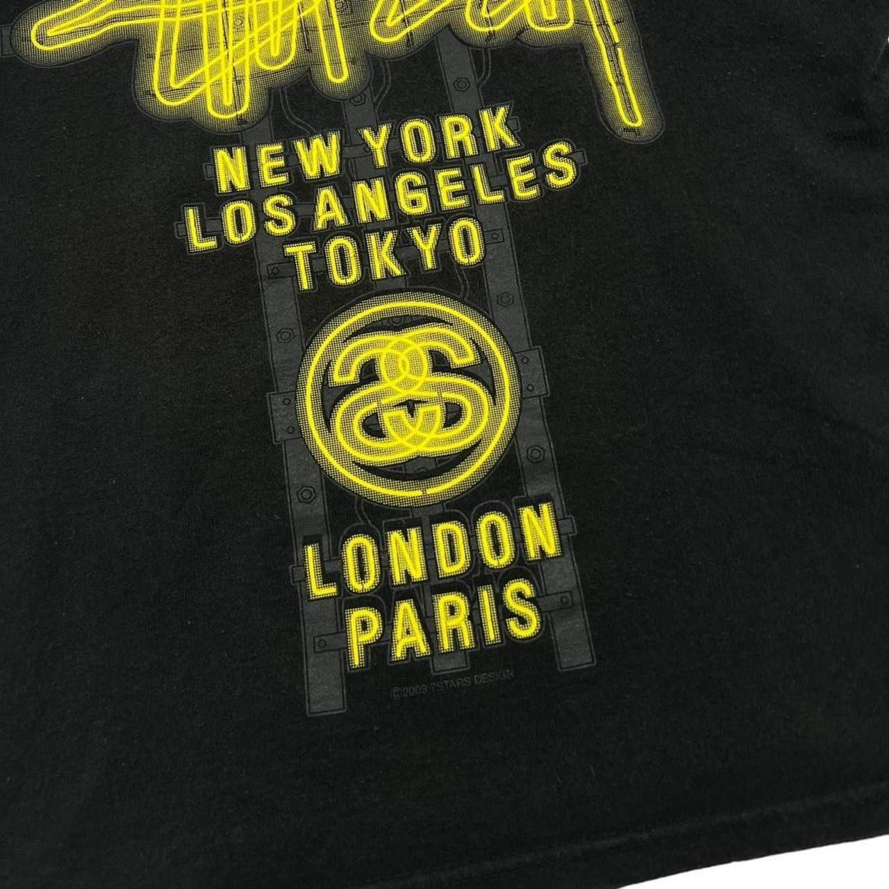 Stussy Vintage Stussy World Tour Neon Sign T-Shirt - Small Size US S / EU 44-46 / 1 - 3 Thumbnail