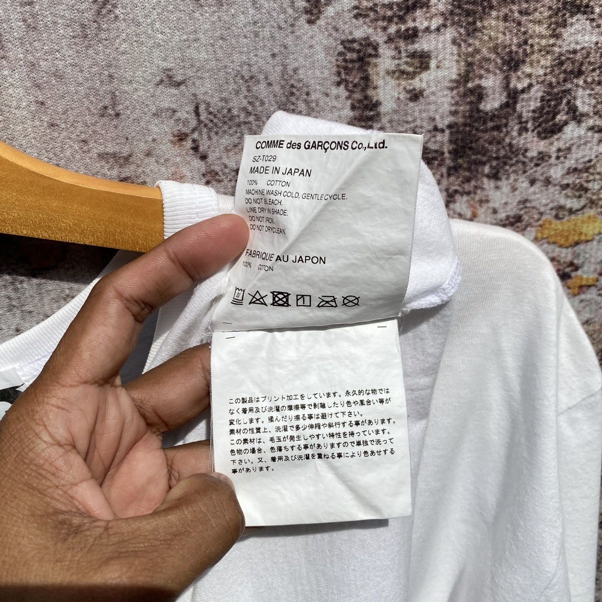 Comme des Garcons Comme des Garcons Spellout CDG Japan AD2020 Shirt Size US L / EU 52-54 / 3 - 9 Thumbnail