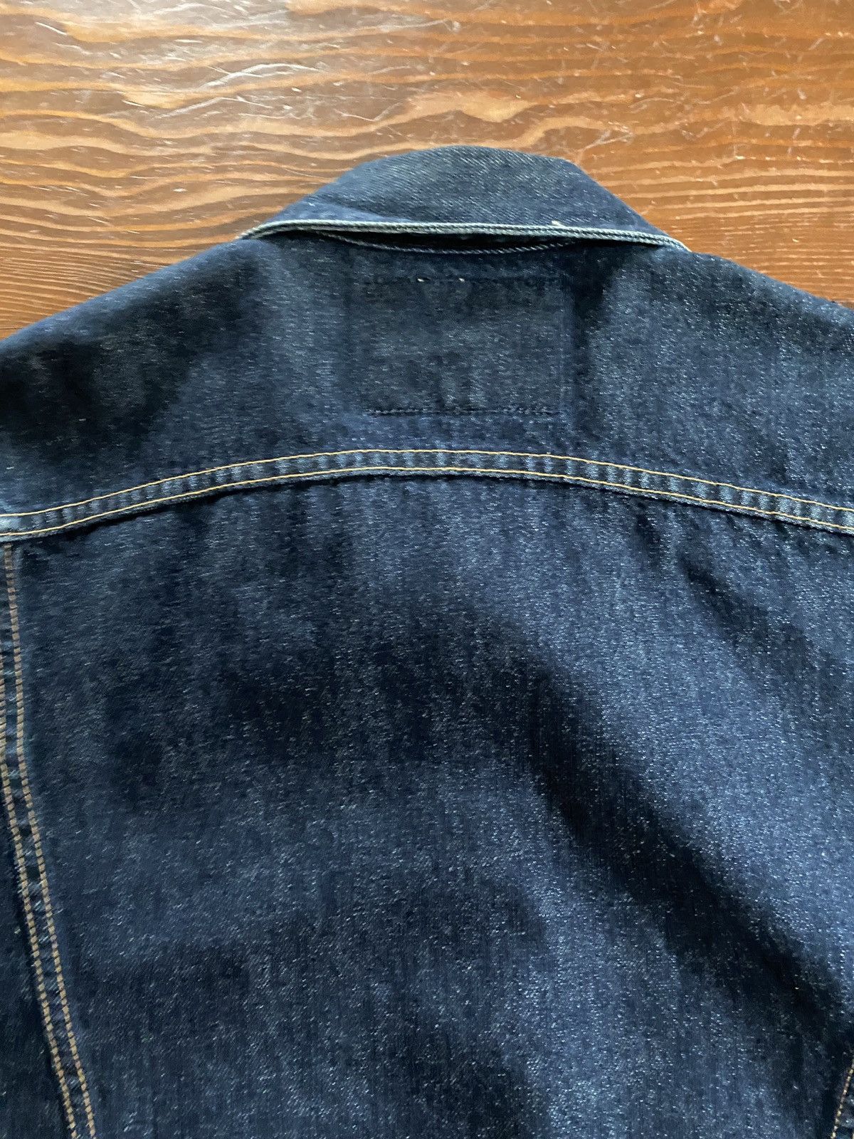 Guess × Vintage Vintage 80’s Guess Dark Blue Denim Jean Jacket Size US S / EU 44-46 / 1 - 17 Thumbnail