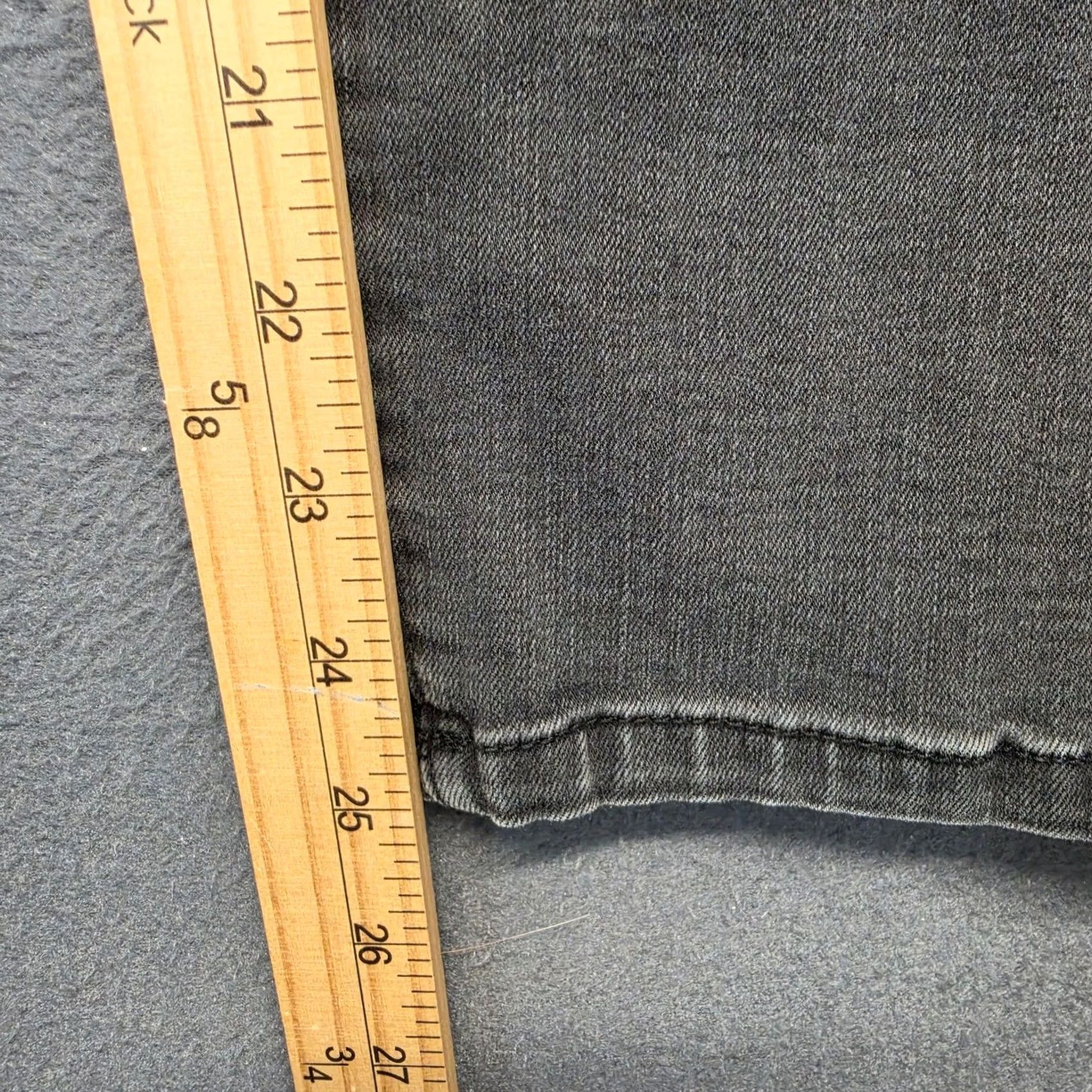 Denime Venezia Lane Bryant Black Skinny Jeans Womens Plus Size 20 Stretch Denim Pants Size 42" / US 20 - 6 Thumbnail