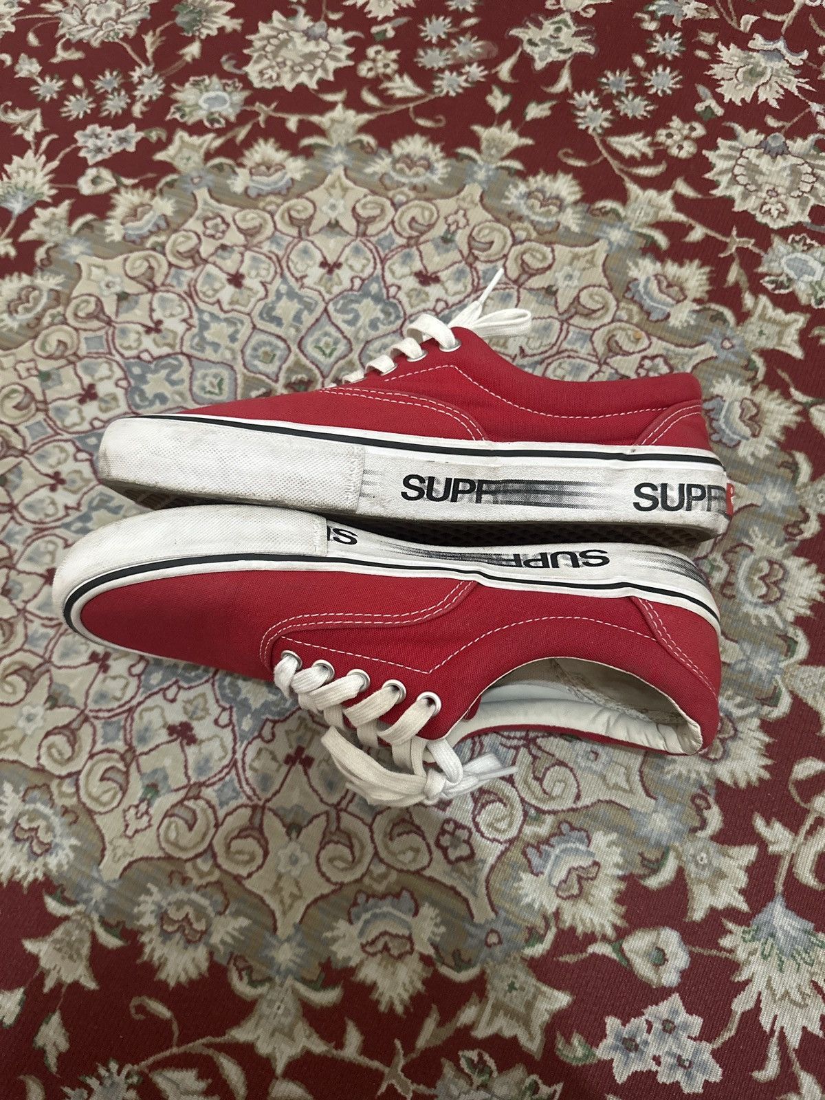 Supreme Vans Era Pro x Supreme Motion Red Size US 8.5 / EU 41-42 - 2 Thumbnail