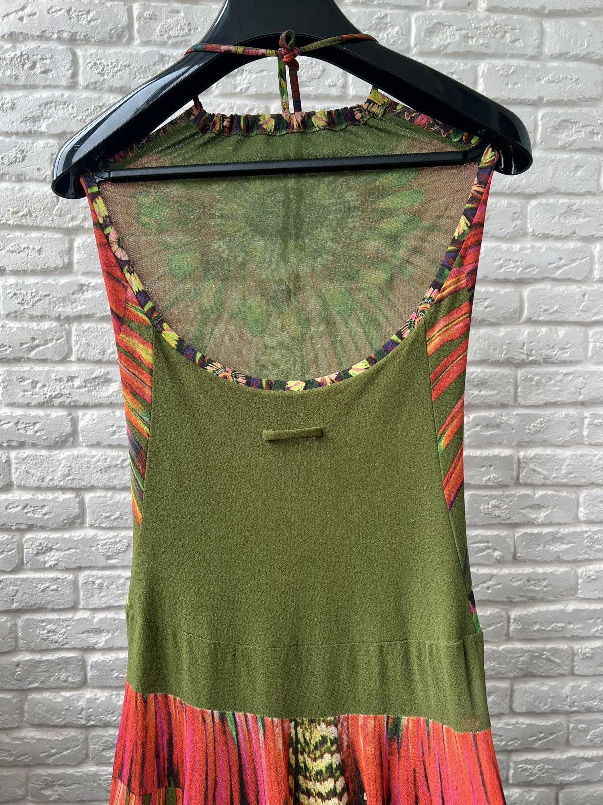 Jean Paul Gaultier Jean Paul Gaultier JPG 90’s Mesh Printed Maxi Dress Size XS / US 0-2 / IT 36-38 - 6 Thumbnail