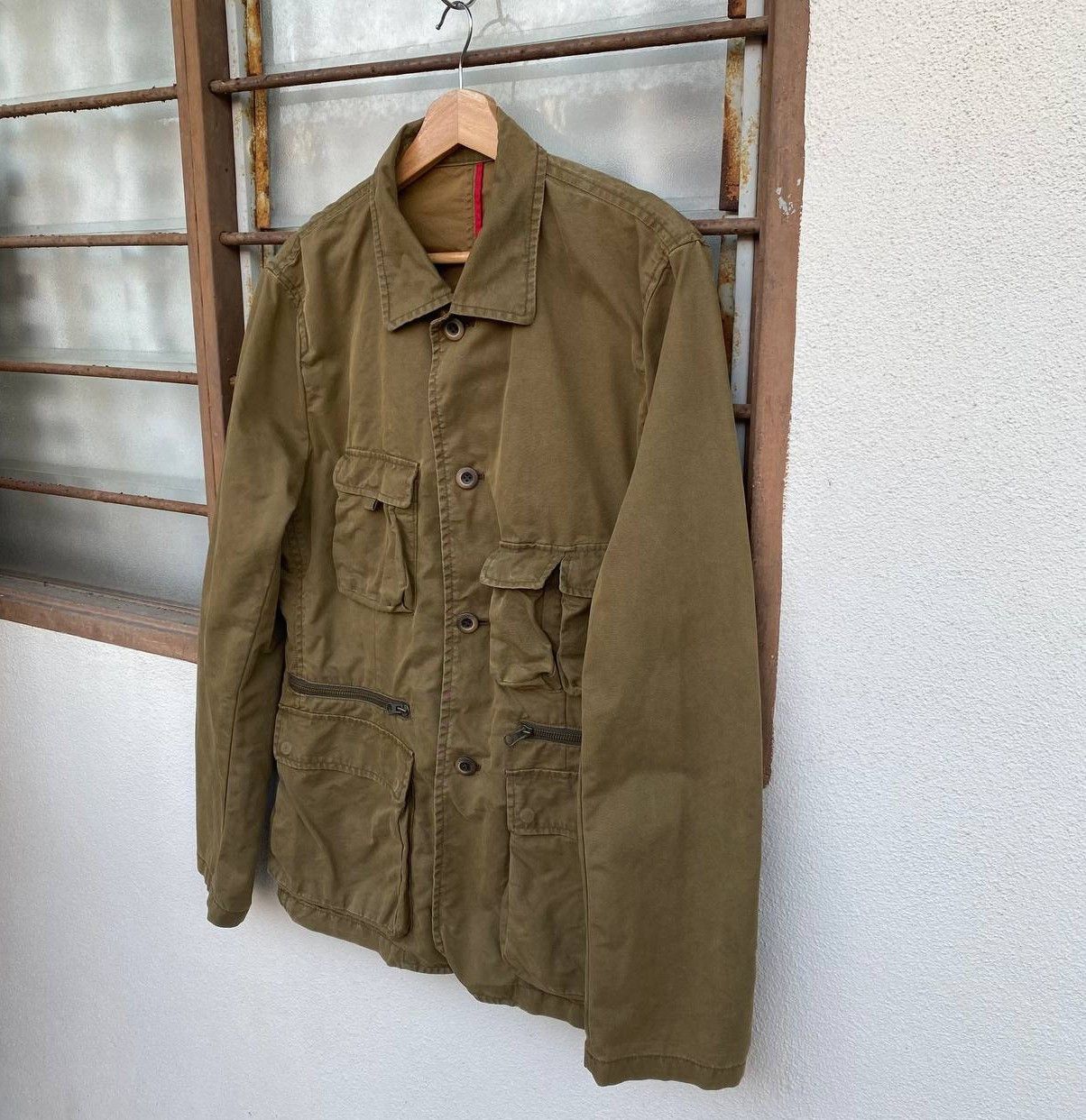 291295=Homme 291295=HOMME Archive Multi-Pocket Utility Tactical Jacket Size US L / EU 52-54 / 3 - 3 Thumbnail
