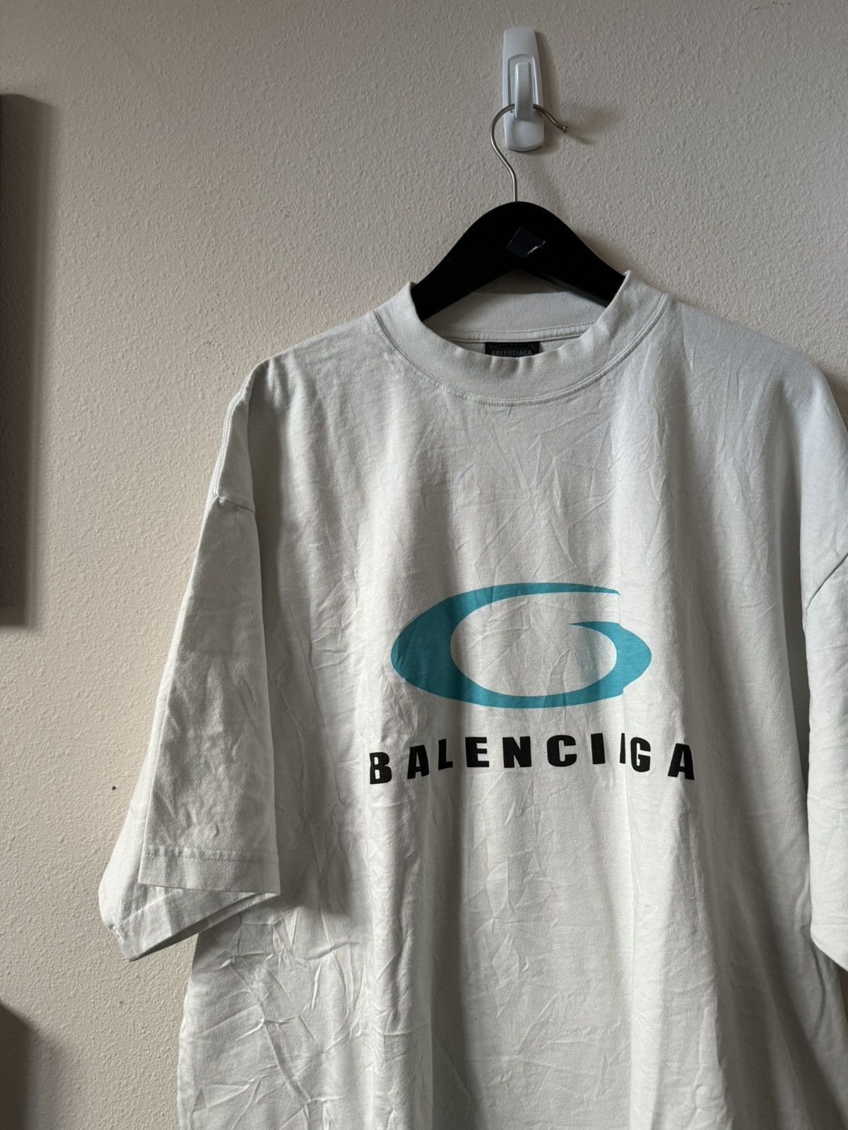 Balenciaga Balenciaga Loop Sports Icon Logo T-Shirt Size US XL / EU 56 / 4 - 2 Thumbnail