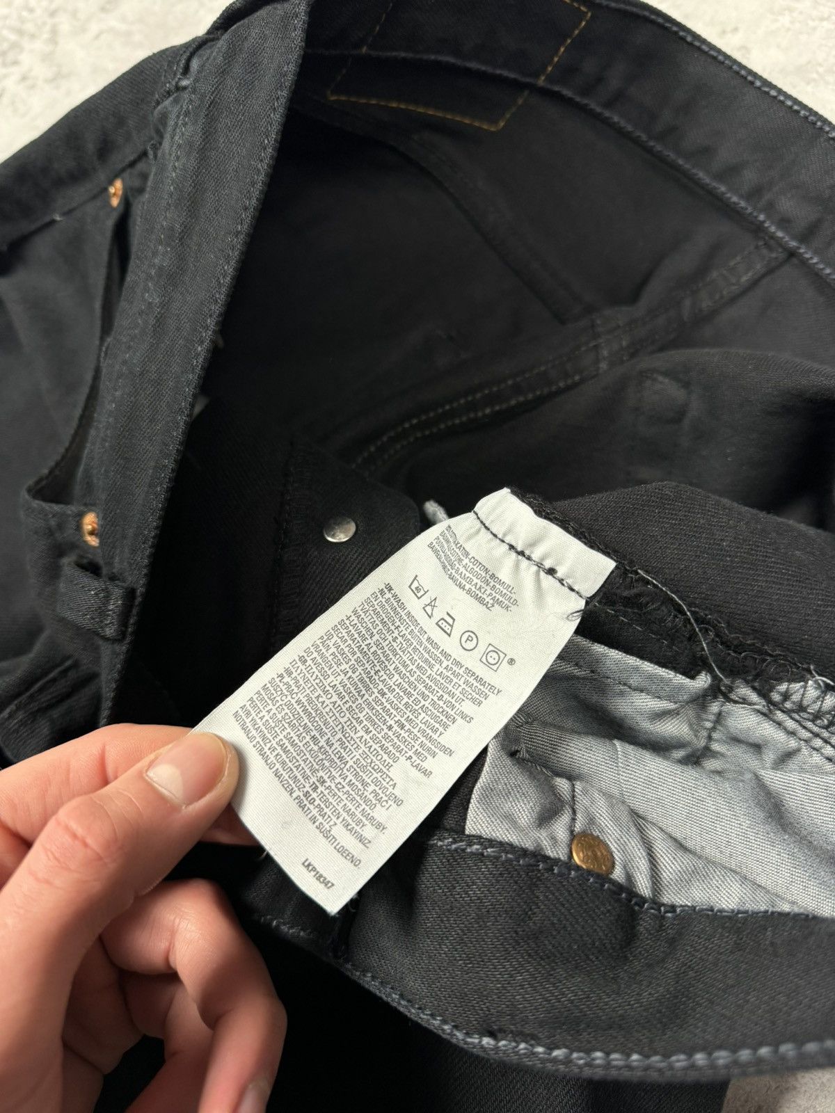 Levi's Levi's 501 Black Jeans W36 L32 Size US 36 / EU 52 - 13 Thumbnail