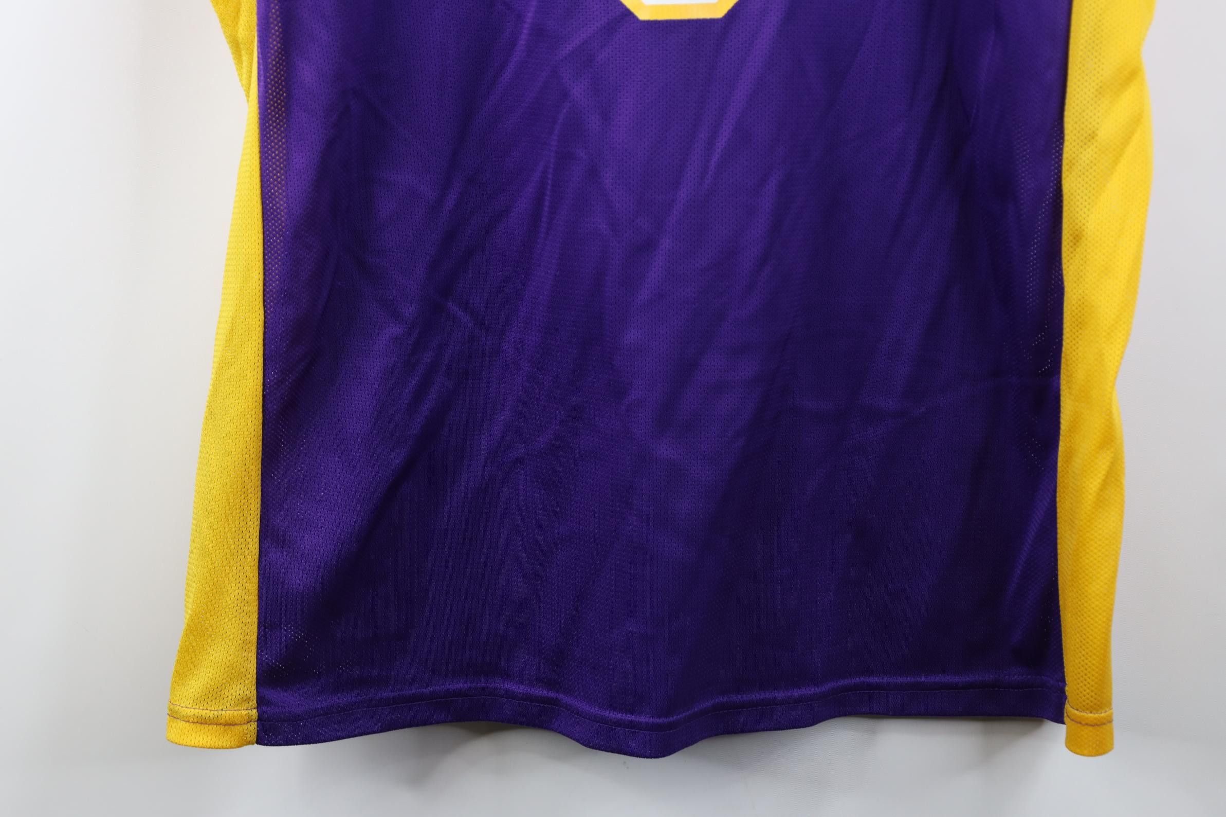 Champion Vintage 90s Champion Los Angeles Lakers Basketball Jersey #8 Size US XXL / EU 58 / 5 - 14 Thumbnail