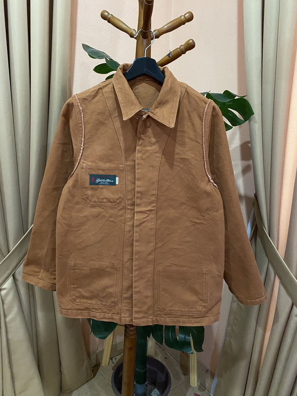 Other Cable Car Clothiers Vintage Brown Canvas Jacket Size US S / EU 44-46 / 1 - 8 Thumbnail