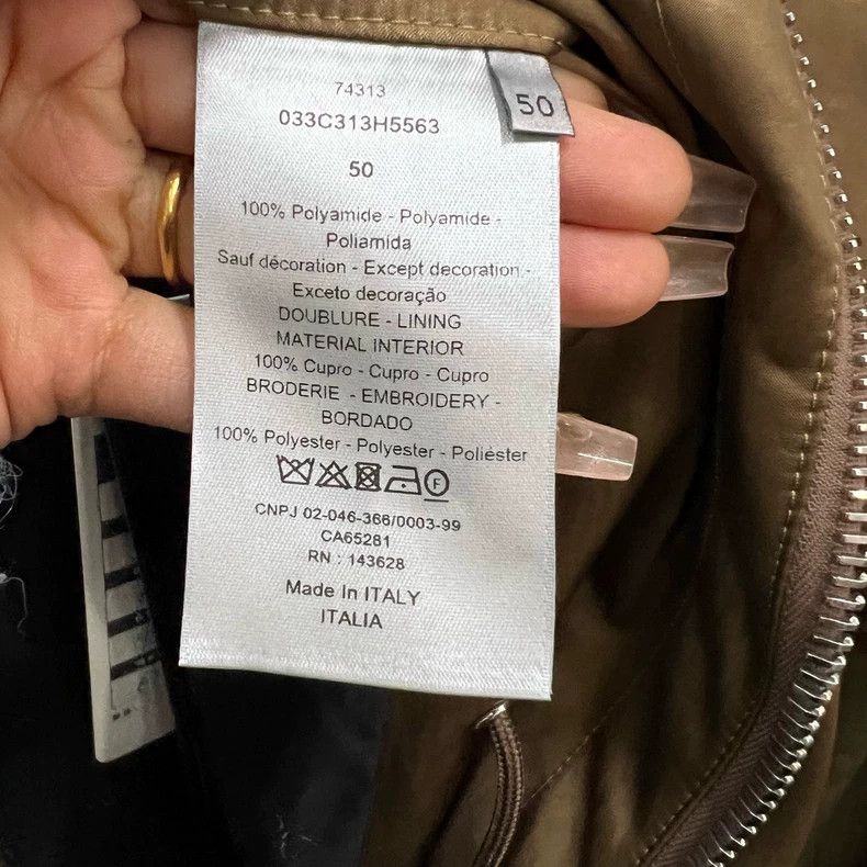Dior Dior Embroidered logo letter coat 2502-Nextarrow Size US M / EU 48-50 / 2 - 3 Thumbnail