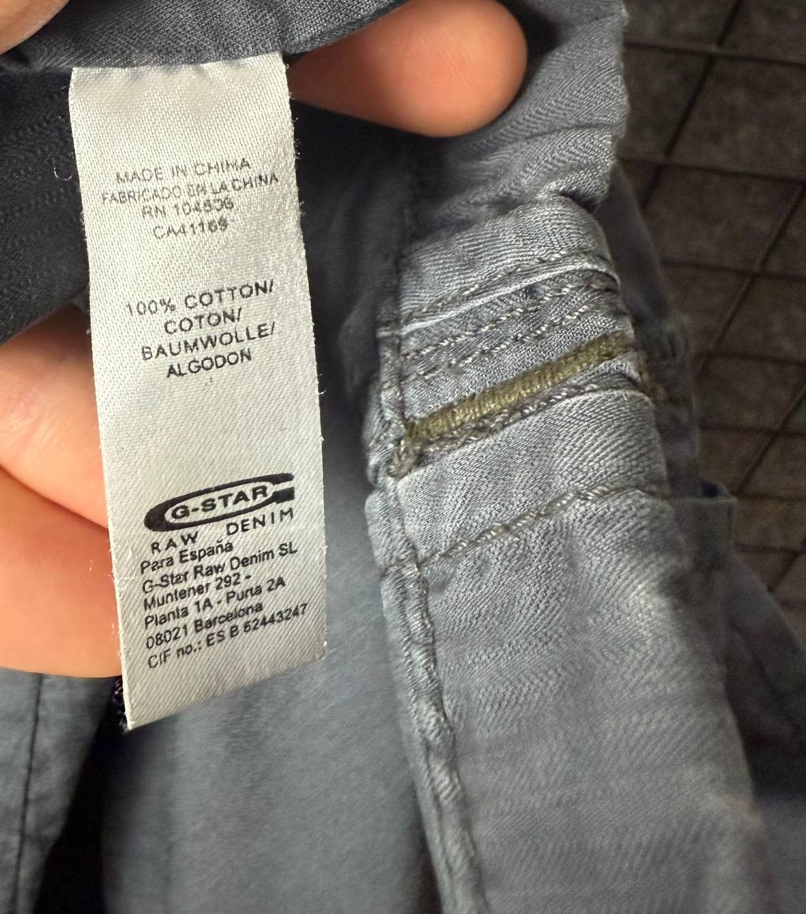 G-Star G star raw Serger Shirt L/S ligth jacket Size US XL / EU 56 / 4 - 12 Thumbnail